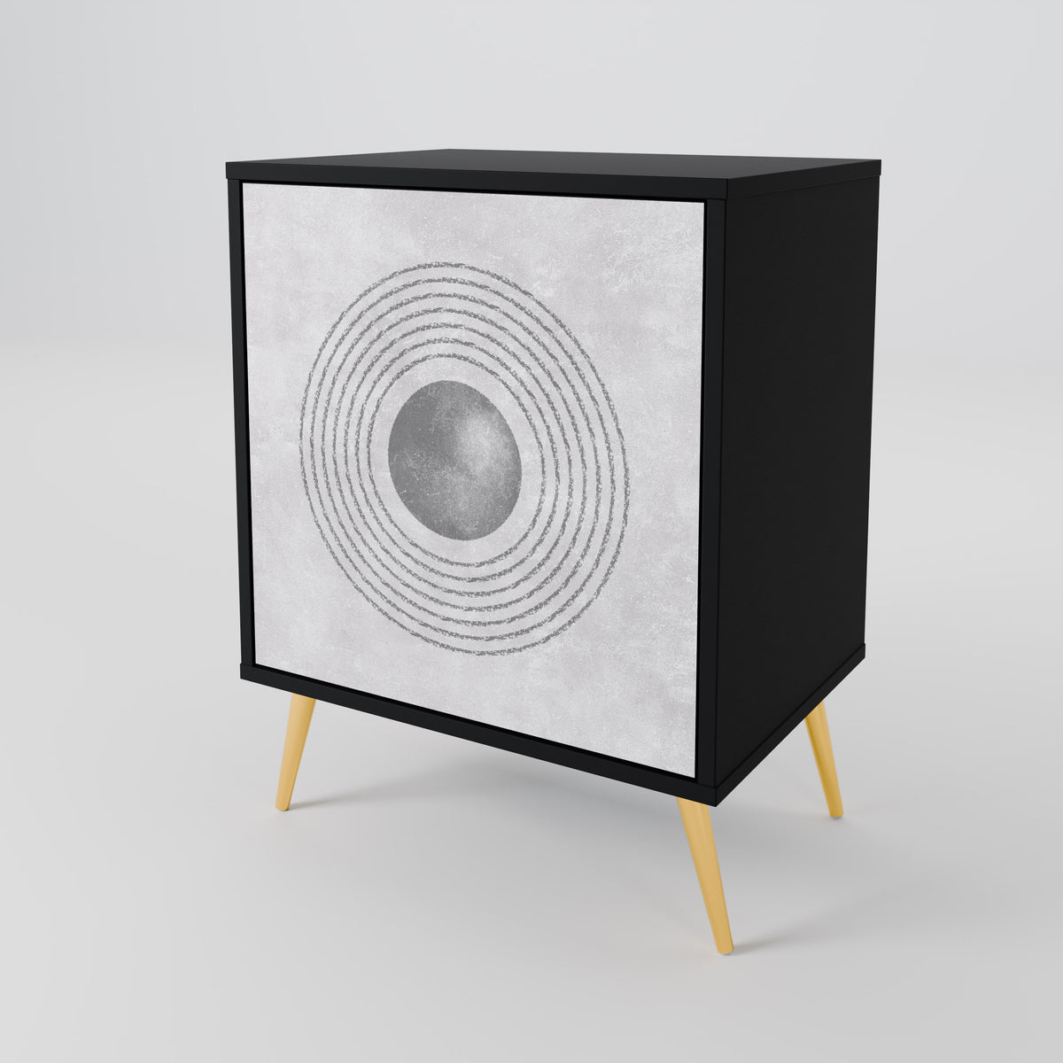 SOLID CIRCLES 1-Door Sideboard