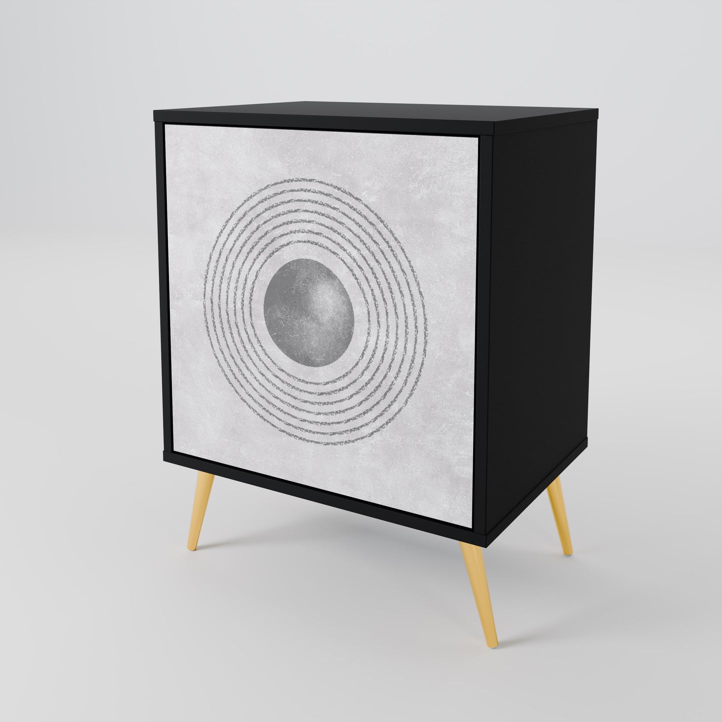 SOLID CIRCLES 1-Door Sideboard