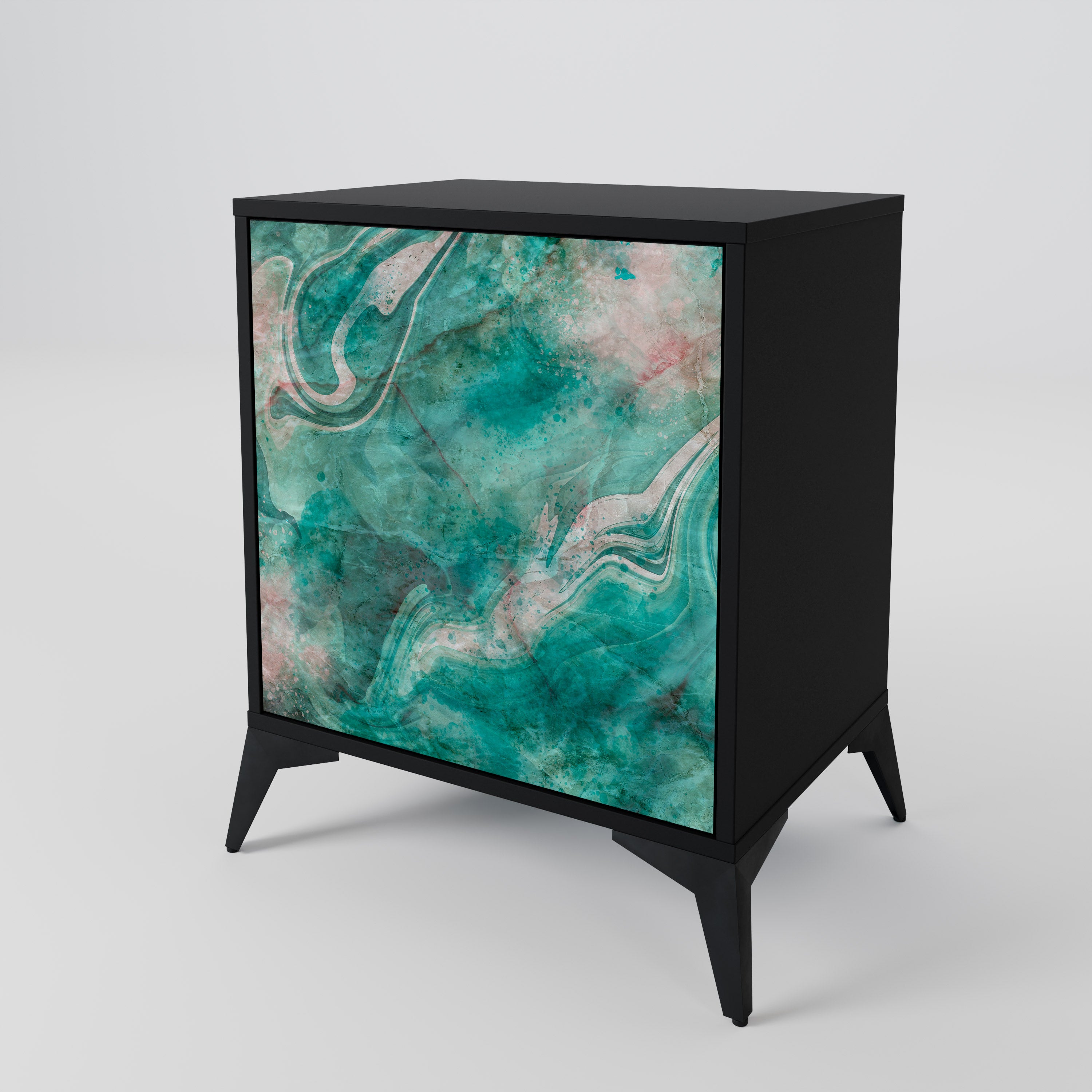 ABSTRACT ALCHEMY 1-Door Sideboard
