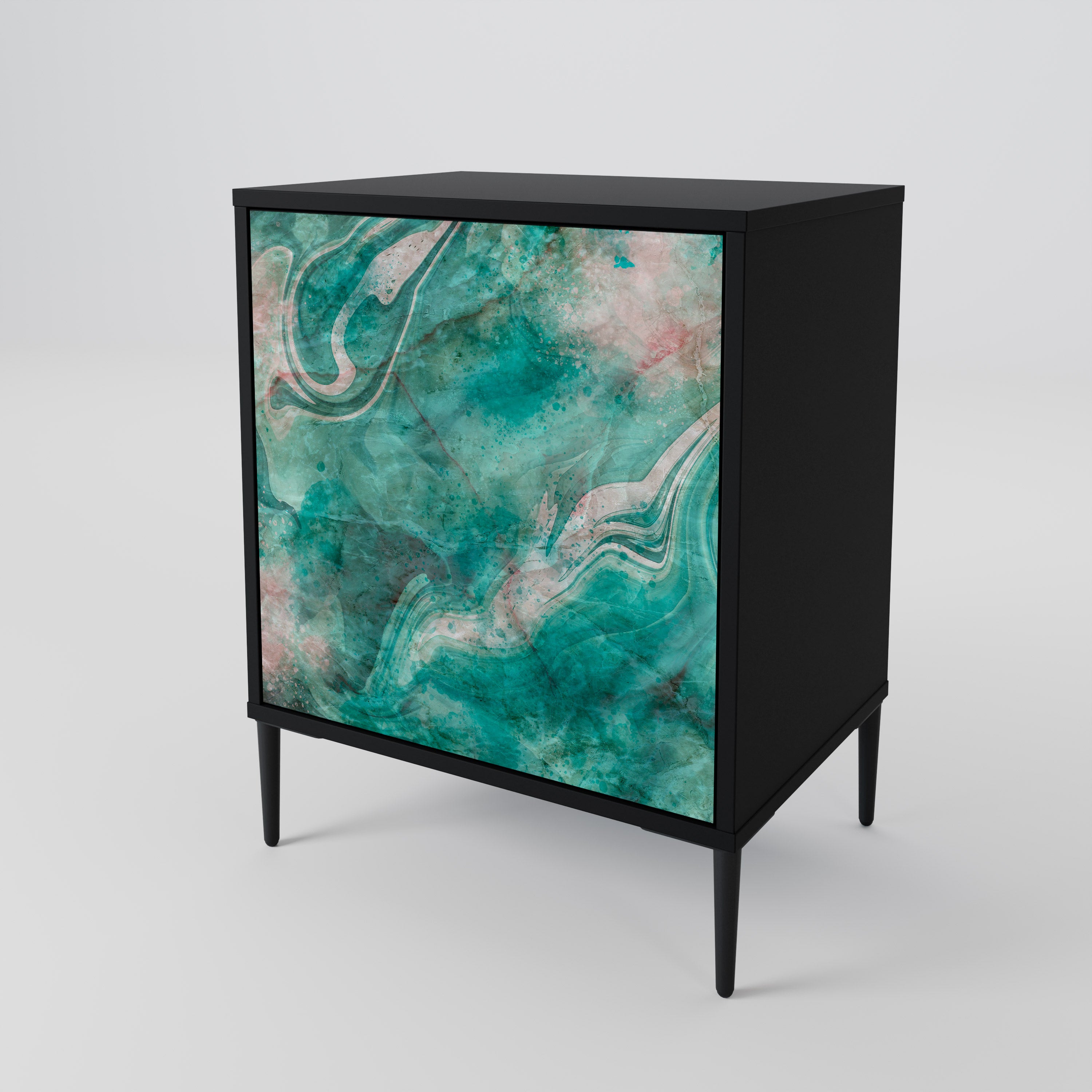 ABSTRACT ALCHEMY 1-Door Sideboard