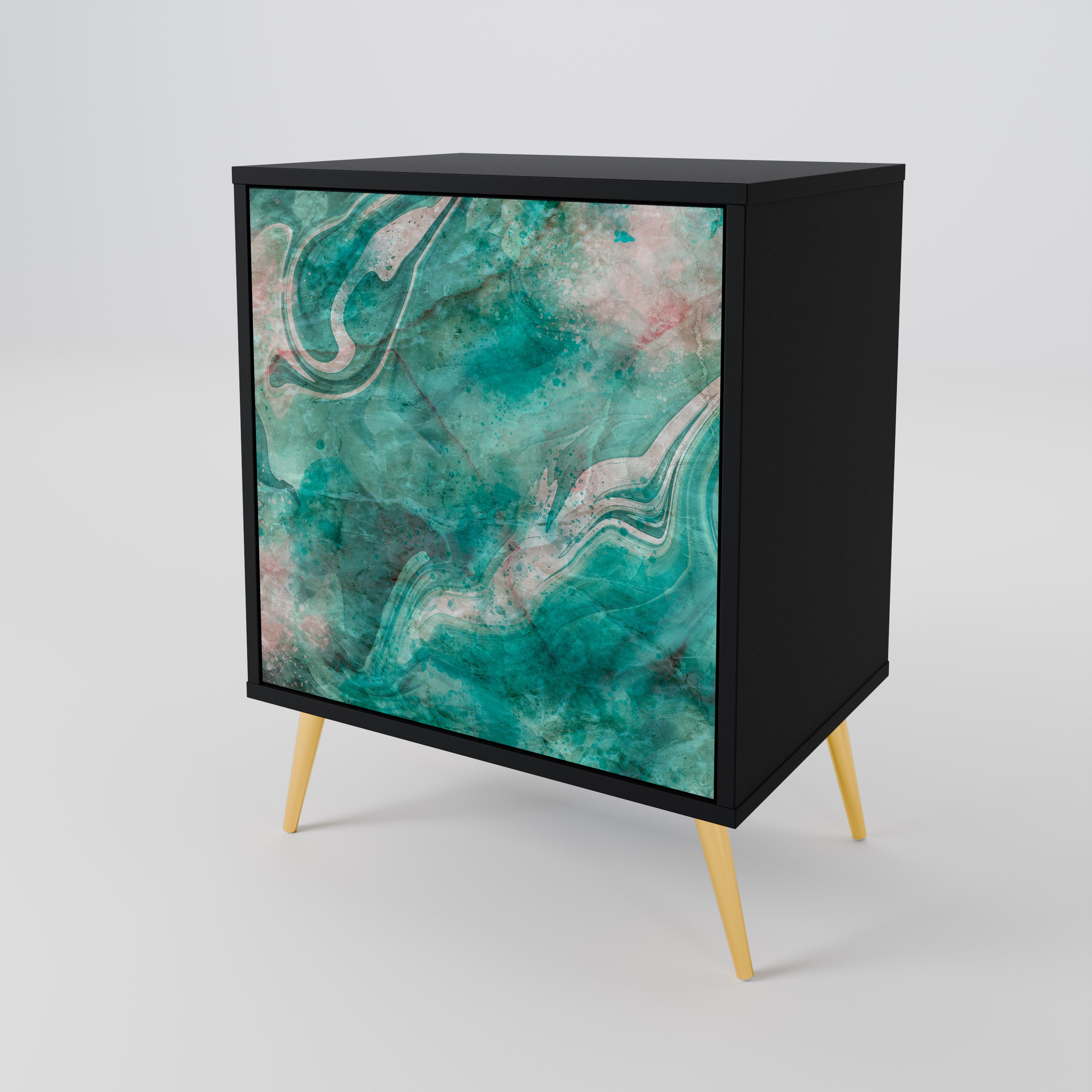 ABSTRACT ALCHEMY 1-Door Sideboard
