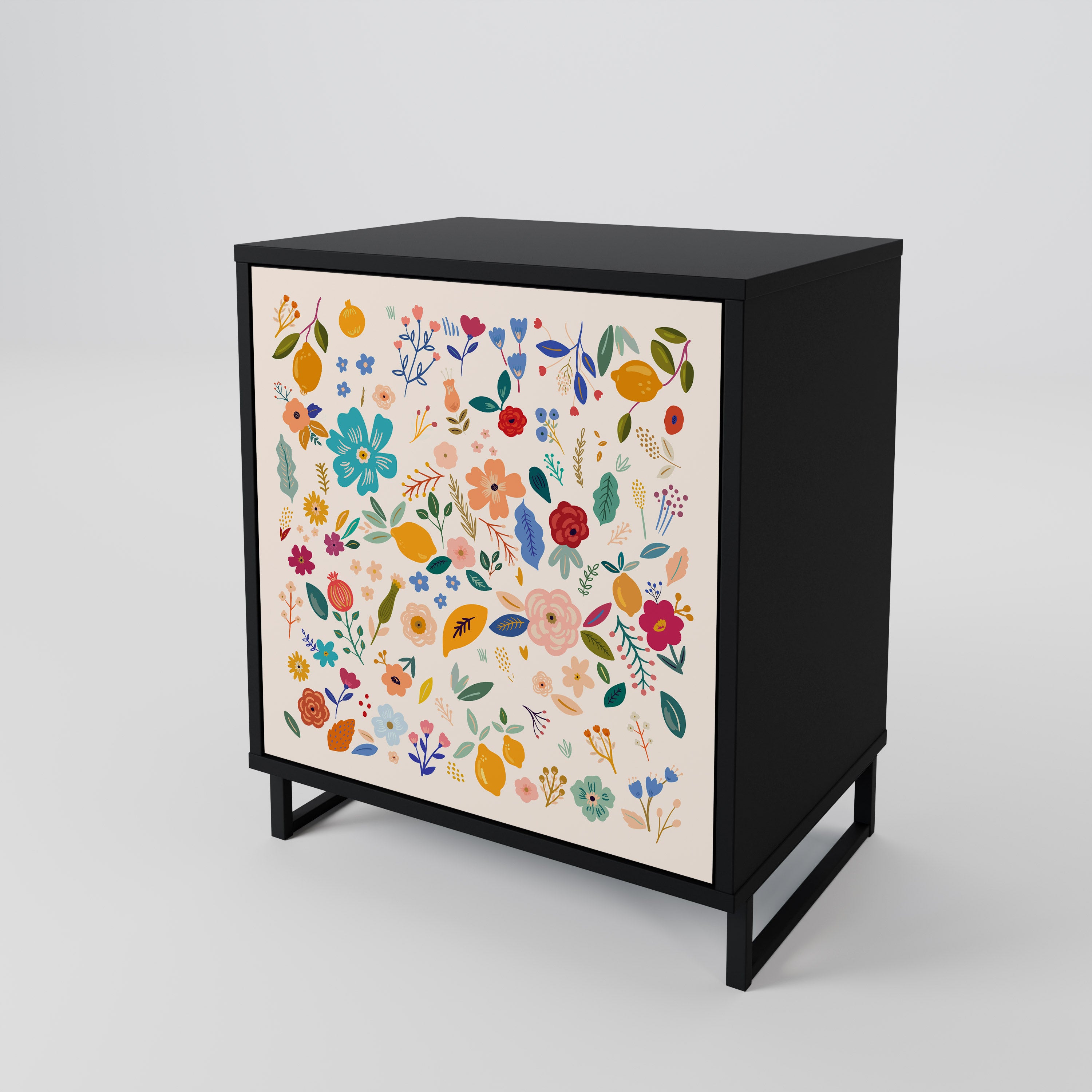 FLORAL COMBINATION 1-Door Sideboard