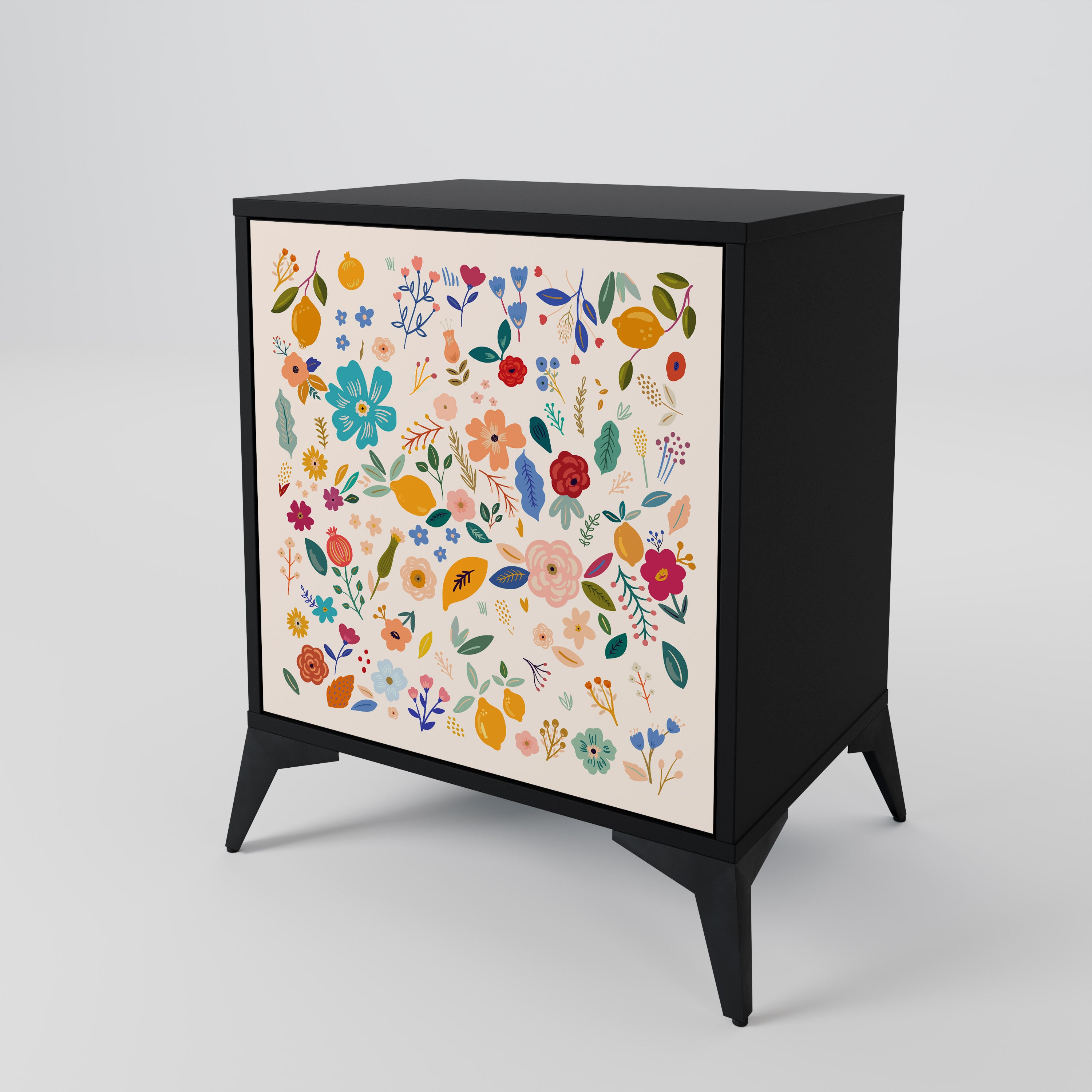 FLORAL COMBINATION 1-Door Sideboard