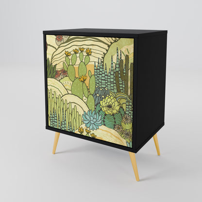 SUCCULENTS KALEIDOSCOPE 1-Door Sideboard