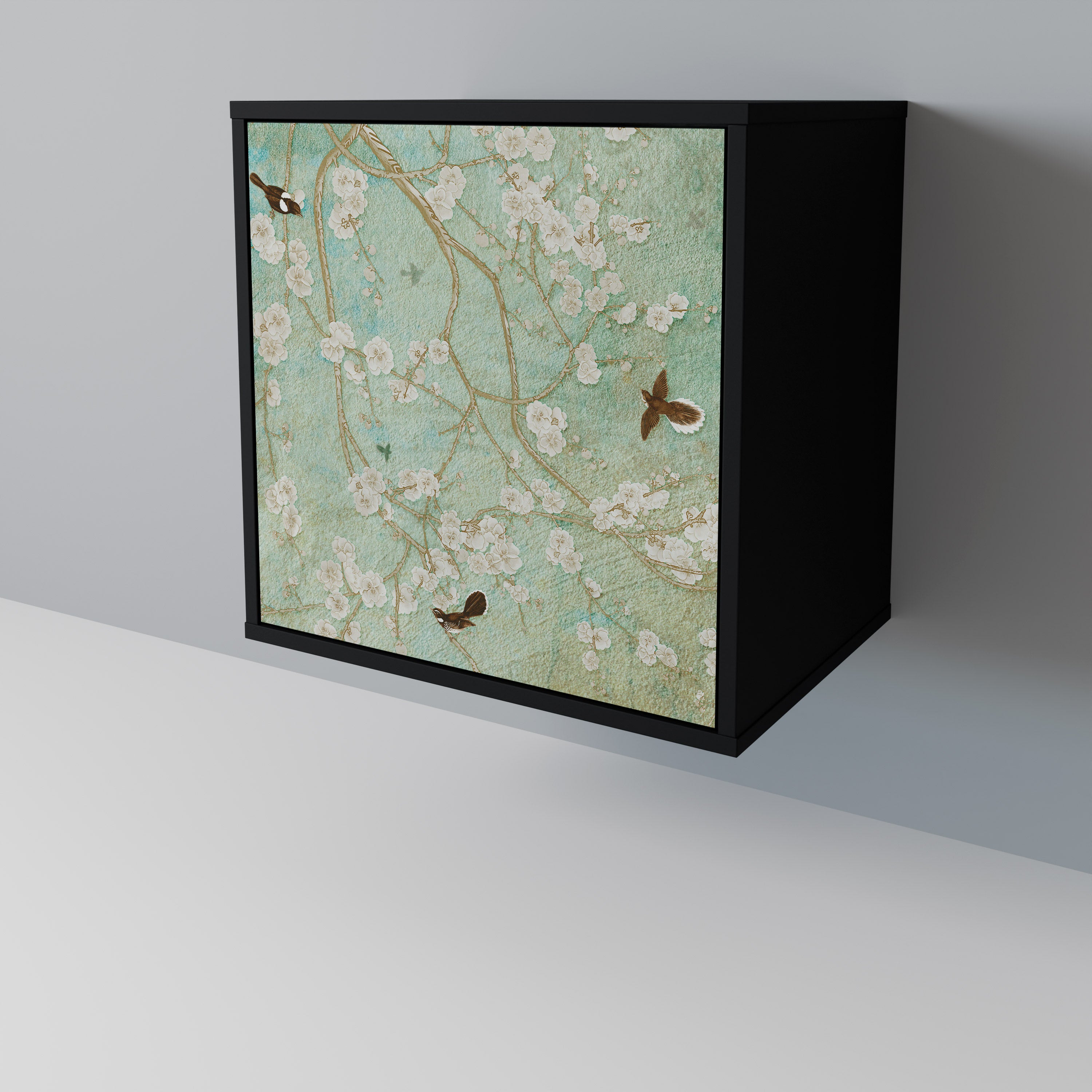 BLOOMING CHARM 1-Door Sideboard