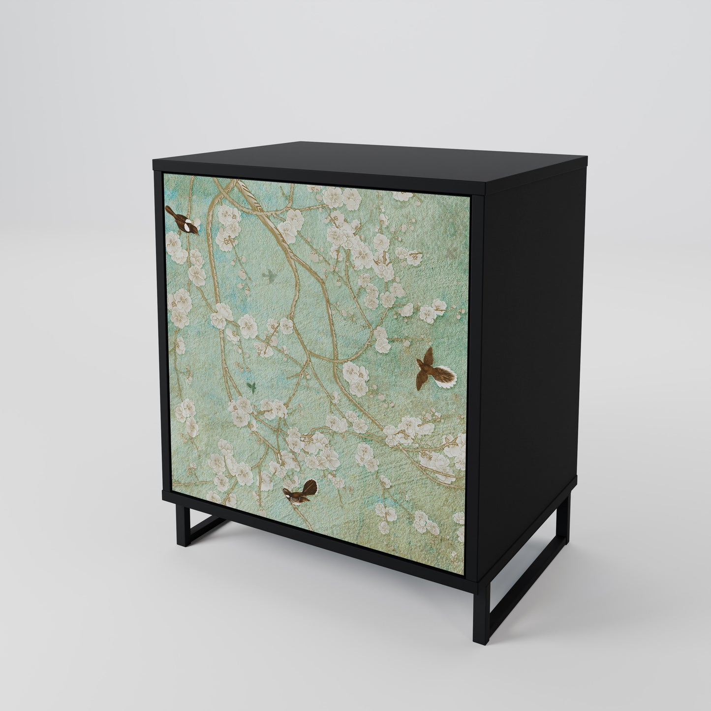 BLOOMING CHARM 1-Door Sideboard