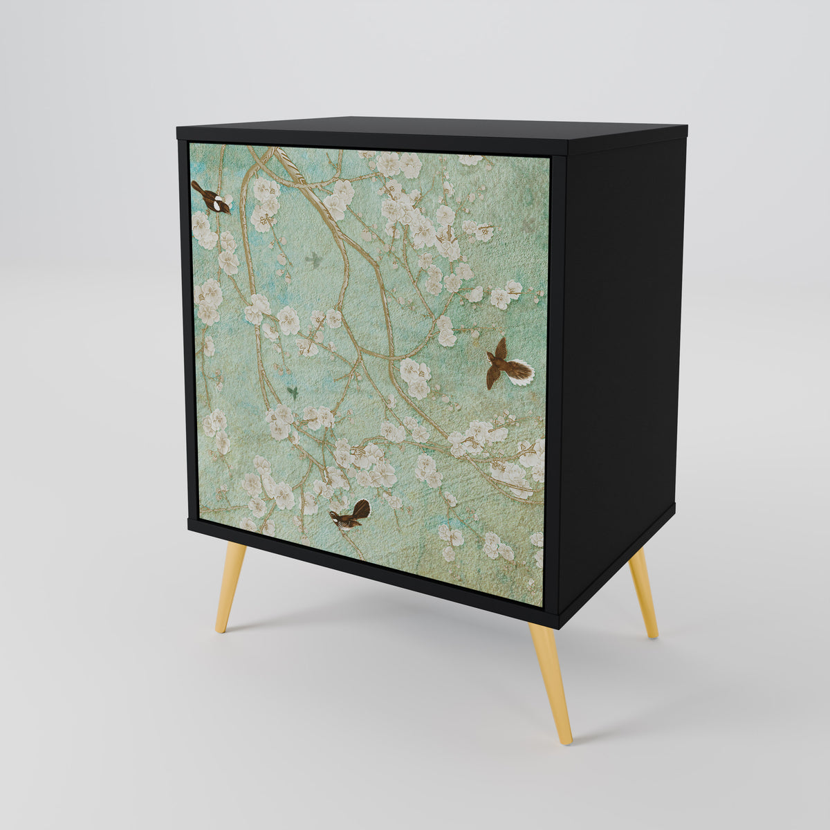 BLOOMING CHARM 1-Door Sideboard