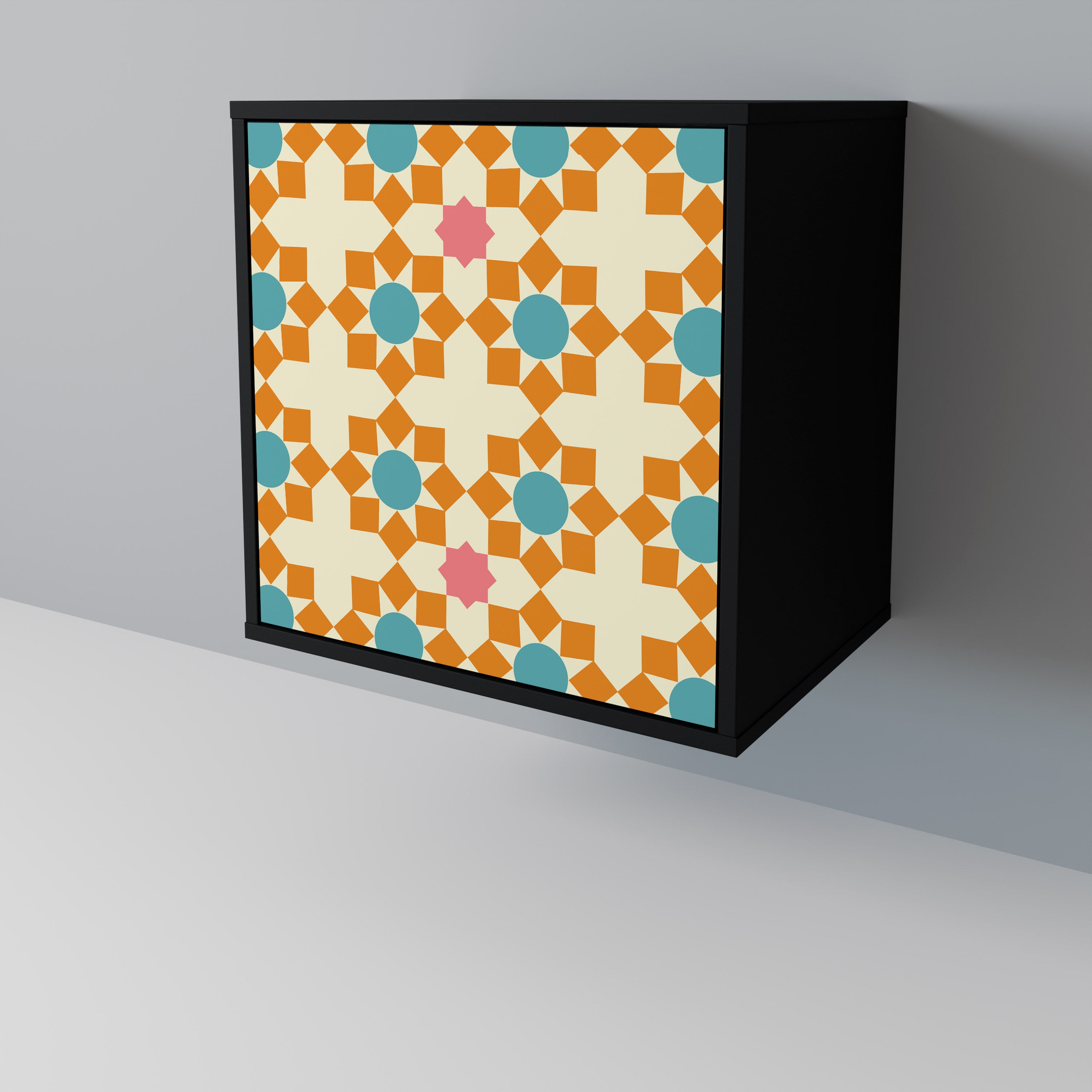 FLORAL DECOR 1-Door Sideboard