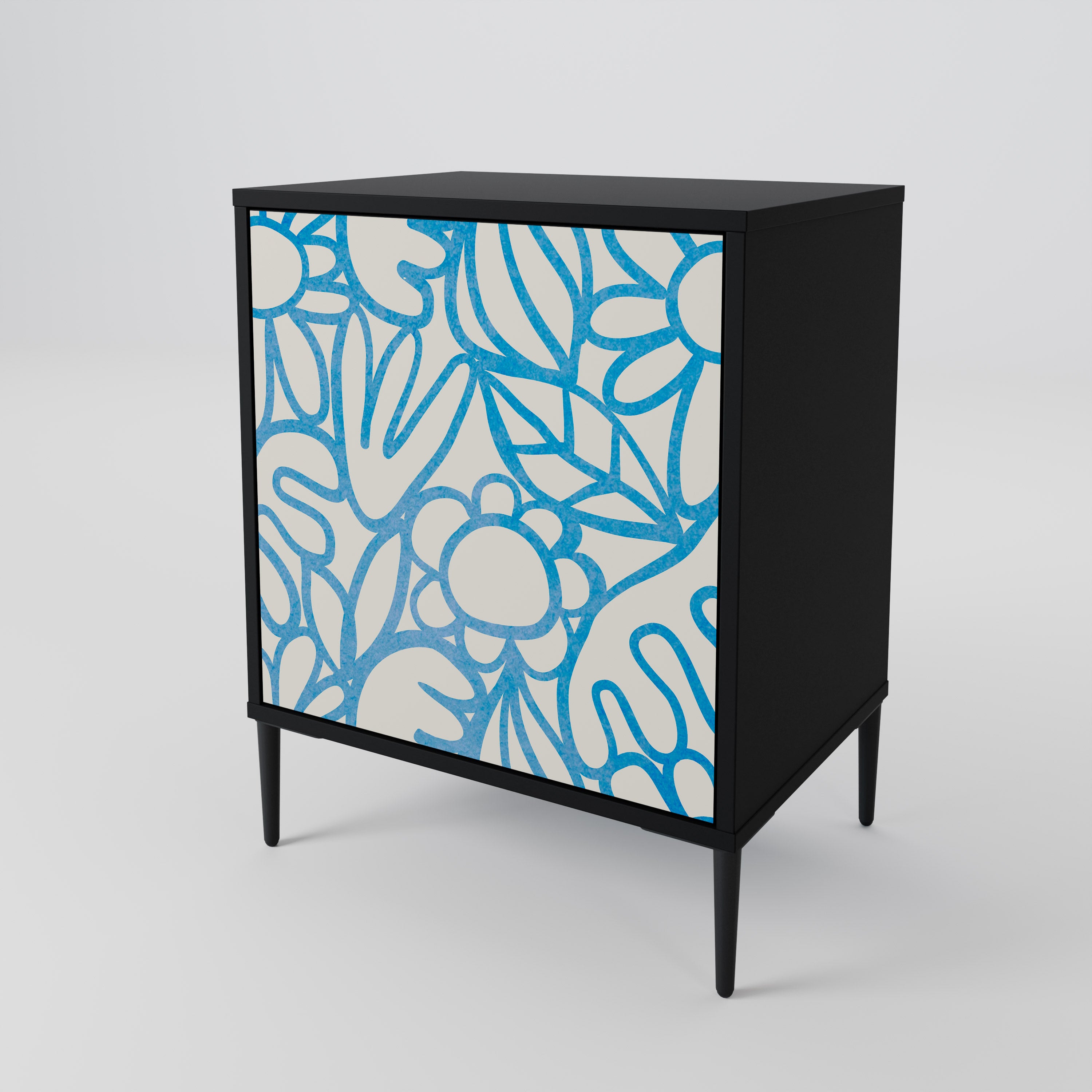 BLOOMY MORNING 1-Door Sideboard