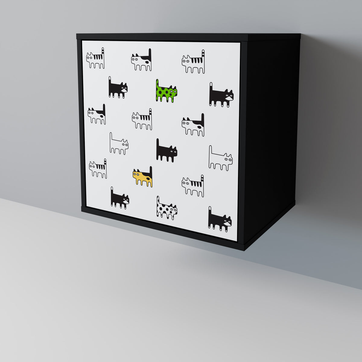 CATS COMPILATION 1-Door Sideboard