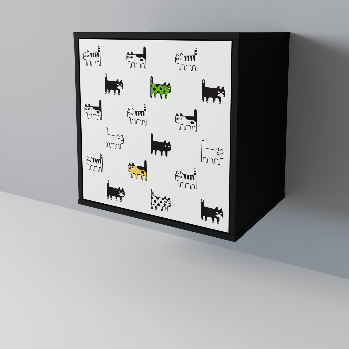 CATS COMPILATION 1-Door Sideboard