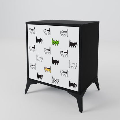 CATS COMPILATION 1-Door Sideboard