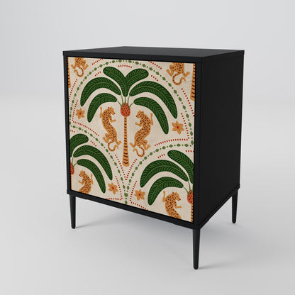 DANCING PREDATORS 1-Door Sideboard
