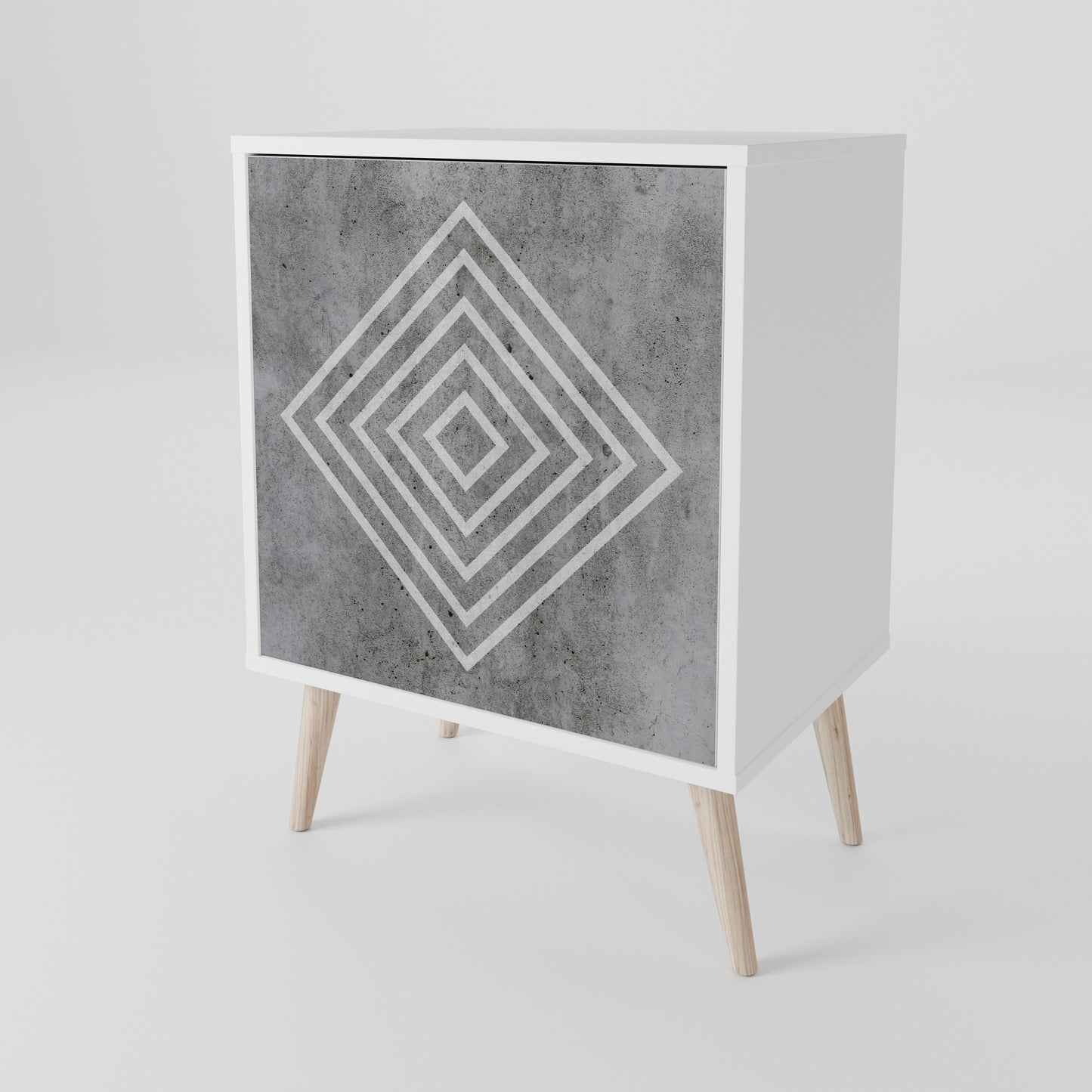 POLYGONAL ARTISTRY 1-Door Sideboard