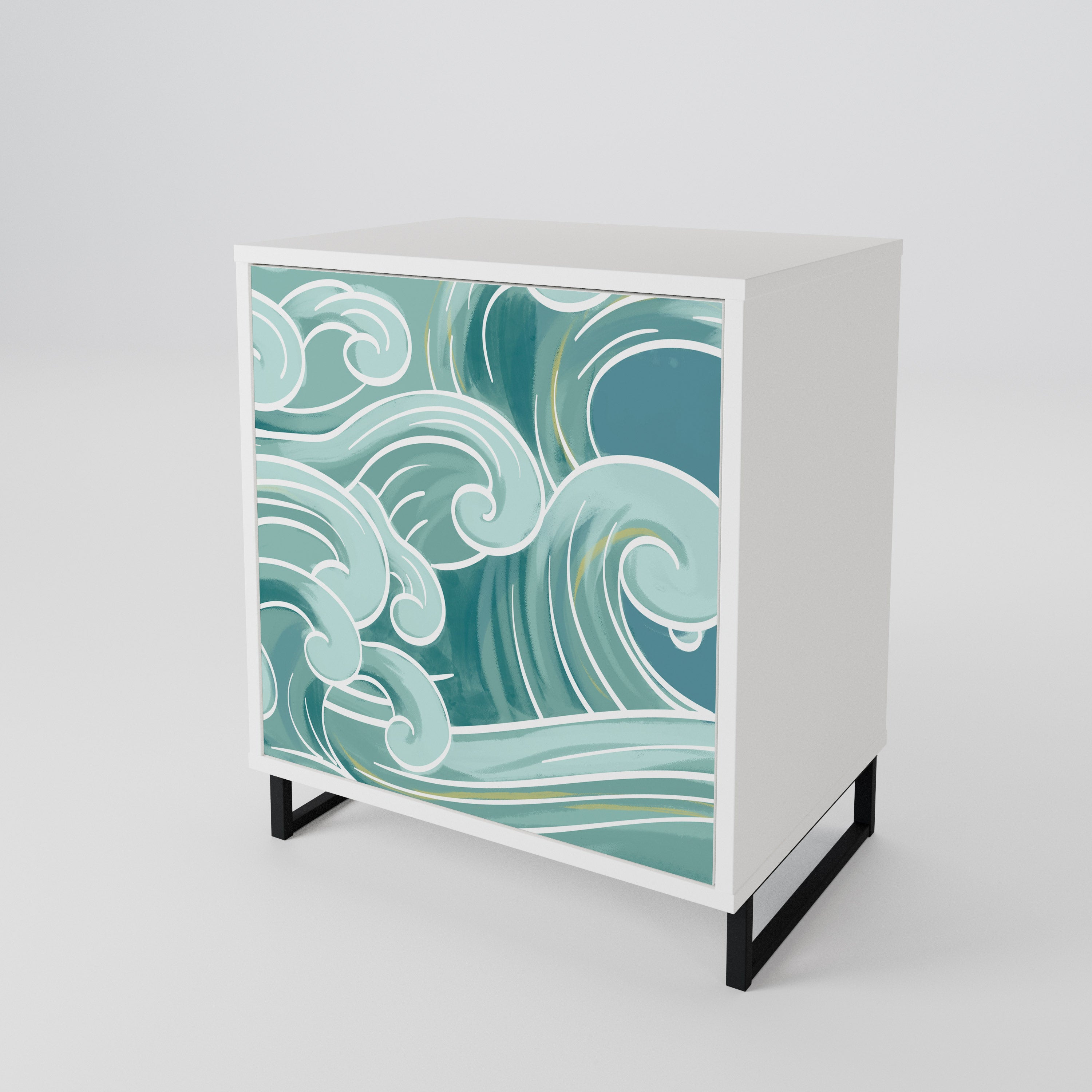 ASIAN SWAY 1-Door Sideboard