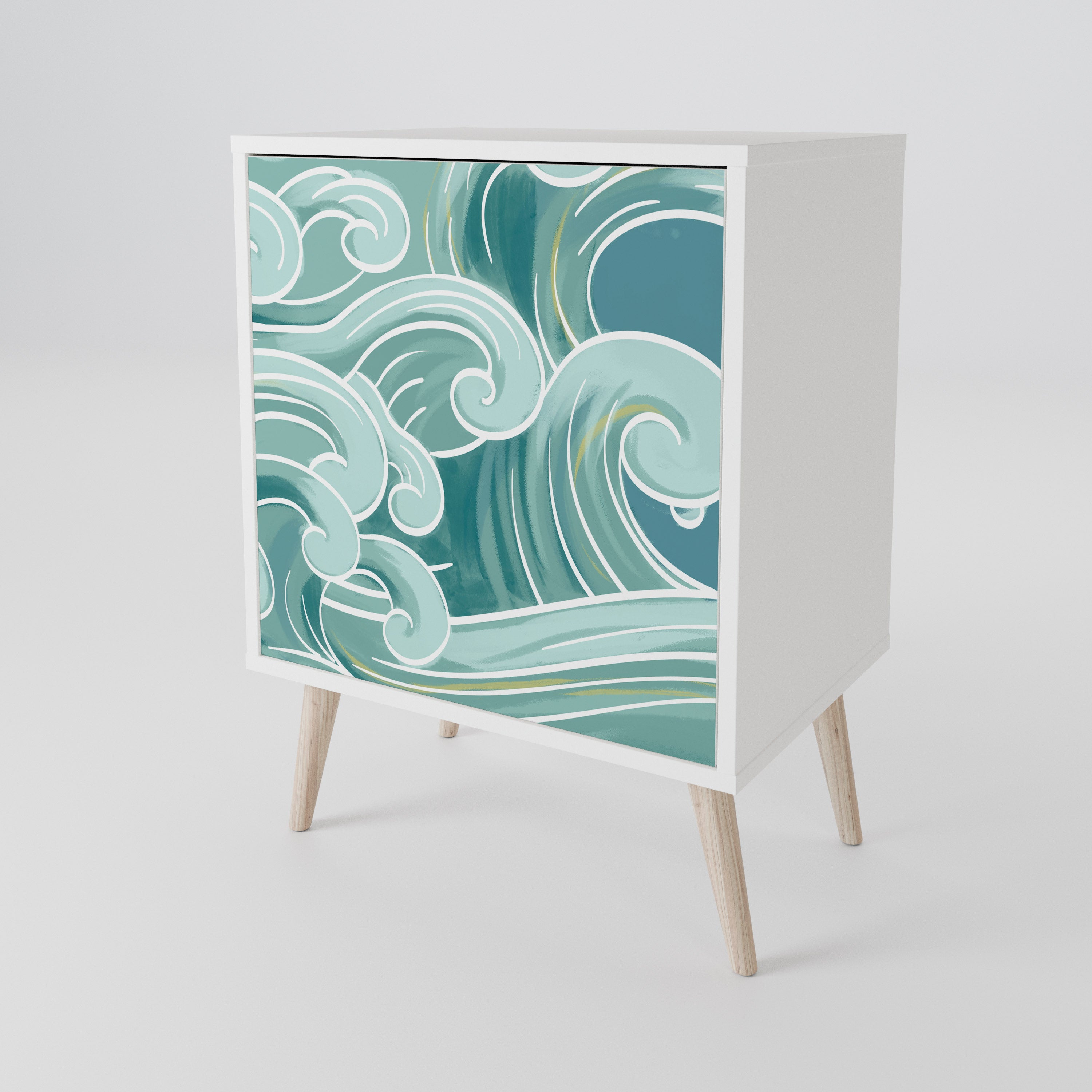ASIAN SWAY 1-Door Sideboard