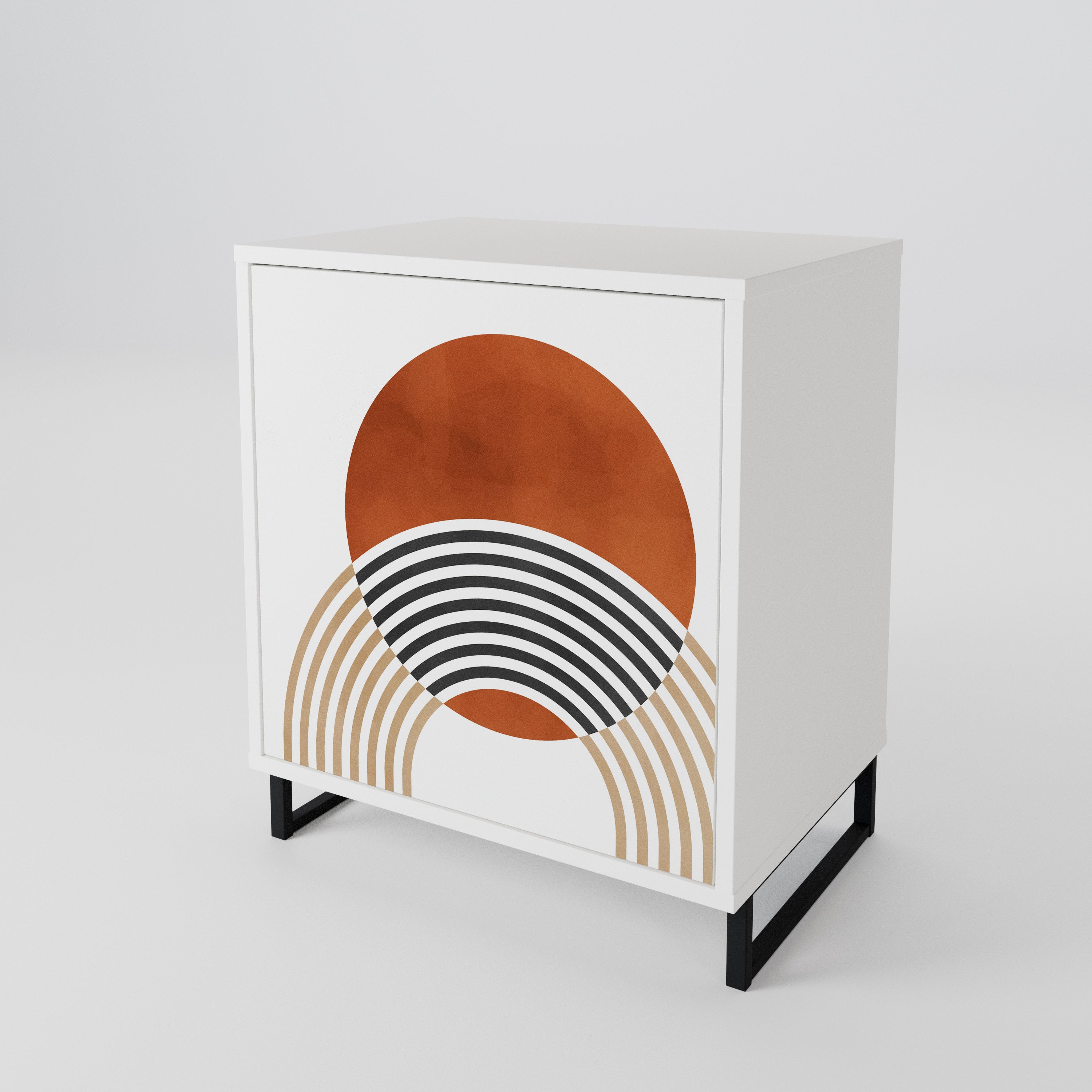 CIRCLE RHYTM 1-Door Sideboard