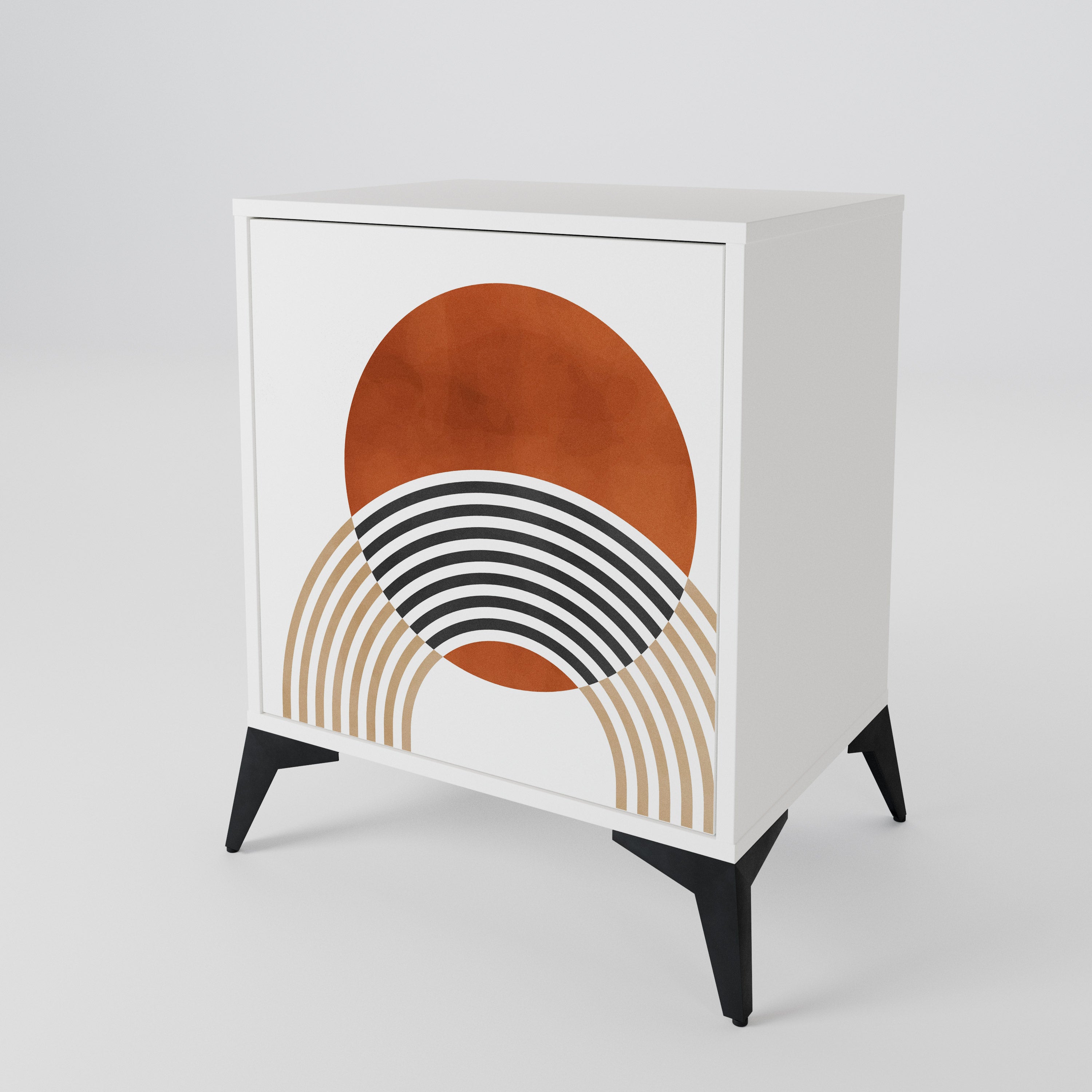 CIRCLE RHYTM 1-Door Sideboard