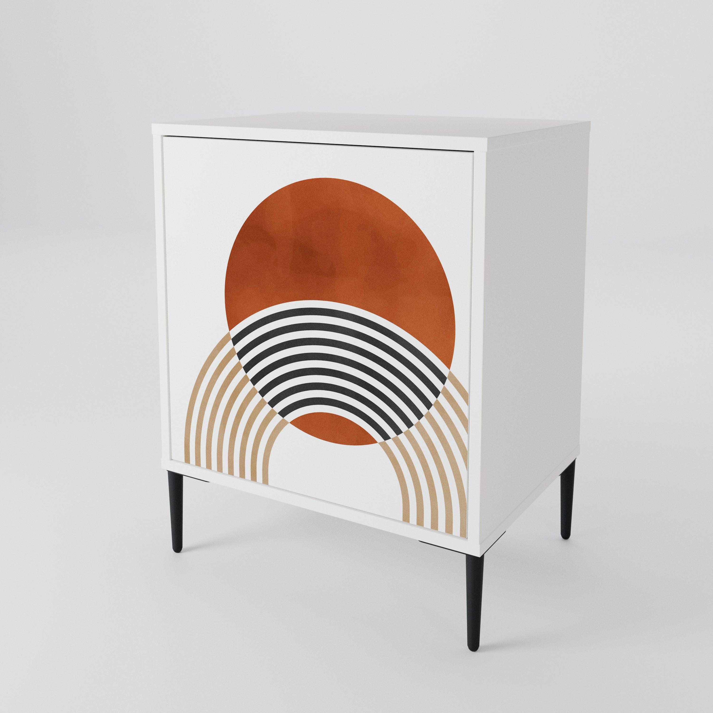 CIRCLE RHYTM 1-Door Sideboard