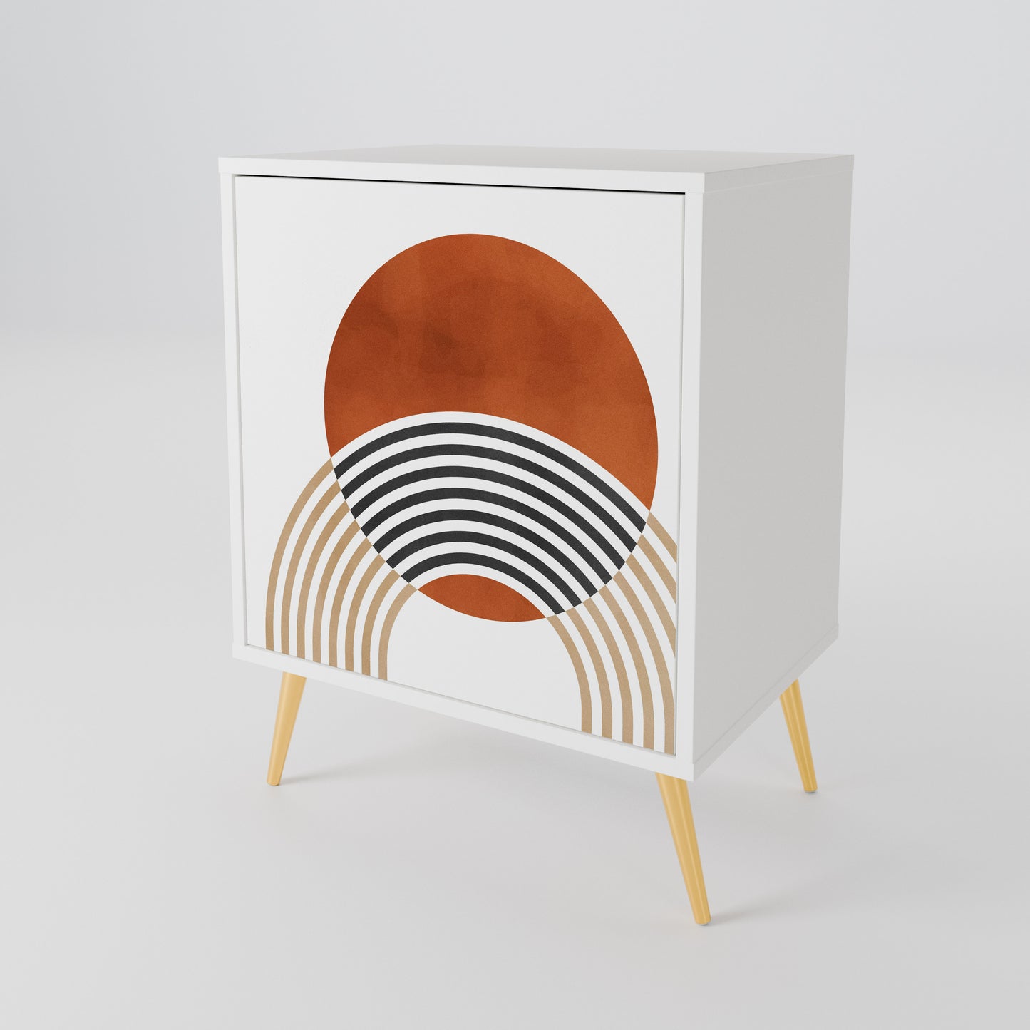 CIRCLE RHYTM 1-Door Sideboard