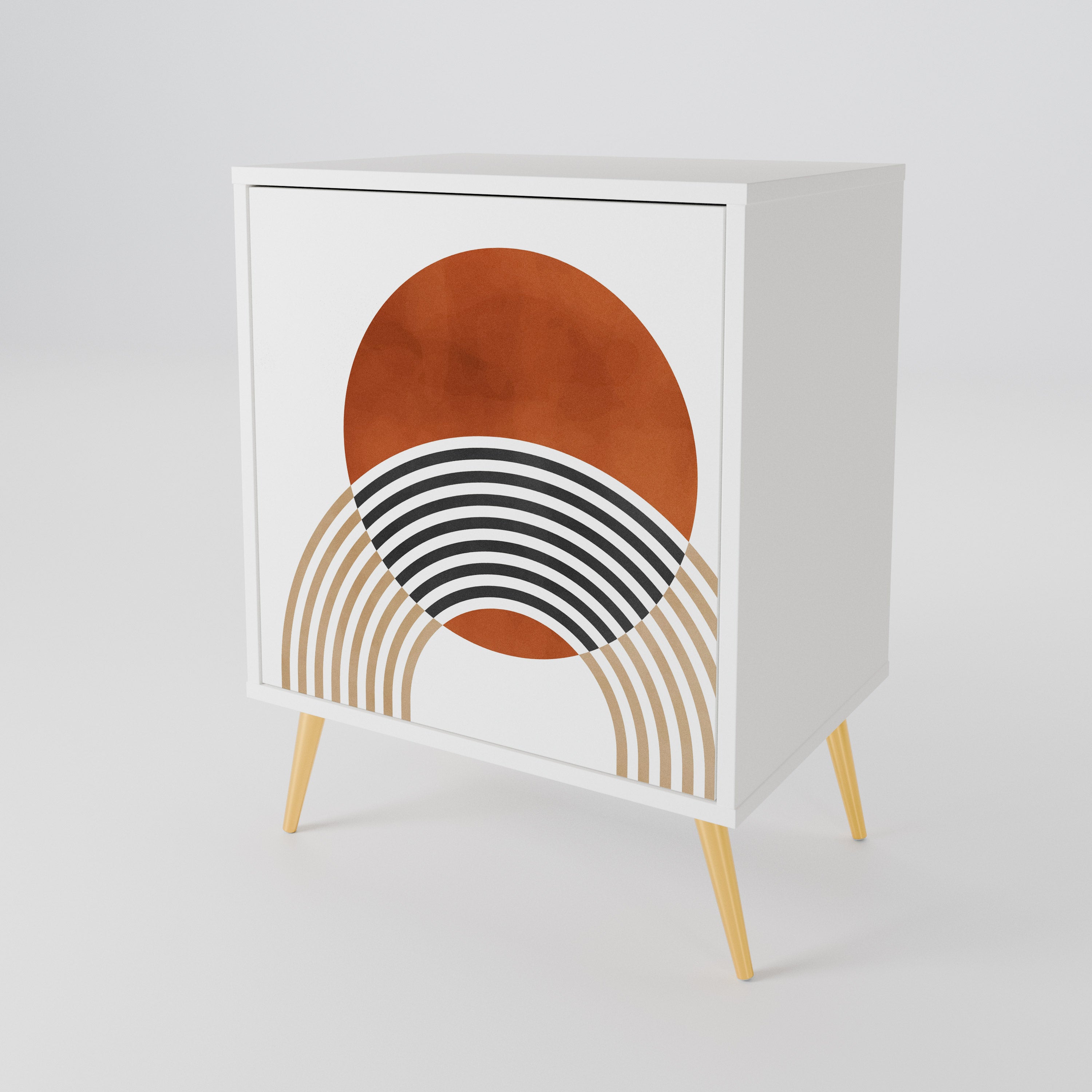 CIRCLE RHYTM 1-Door Sideboard