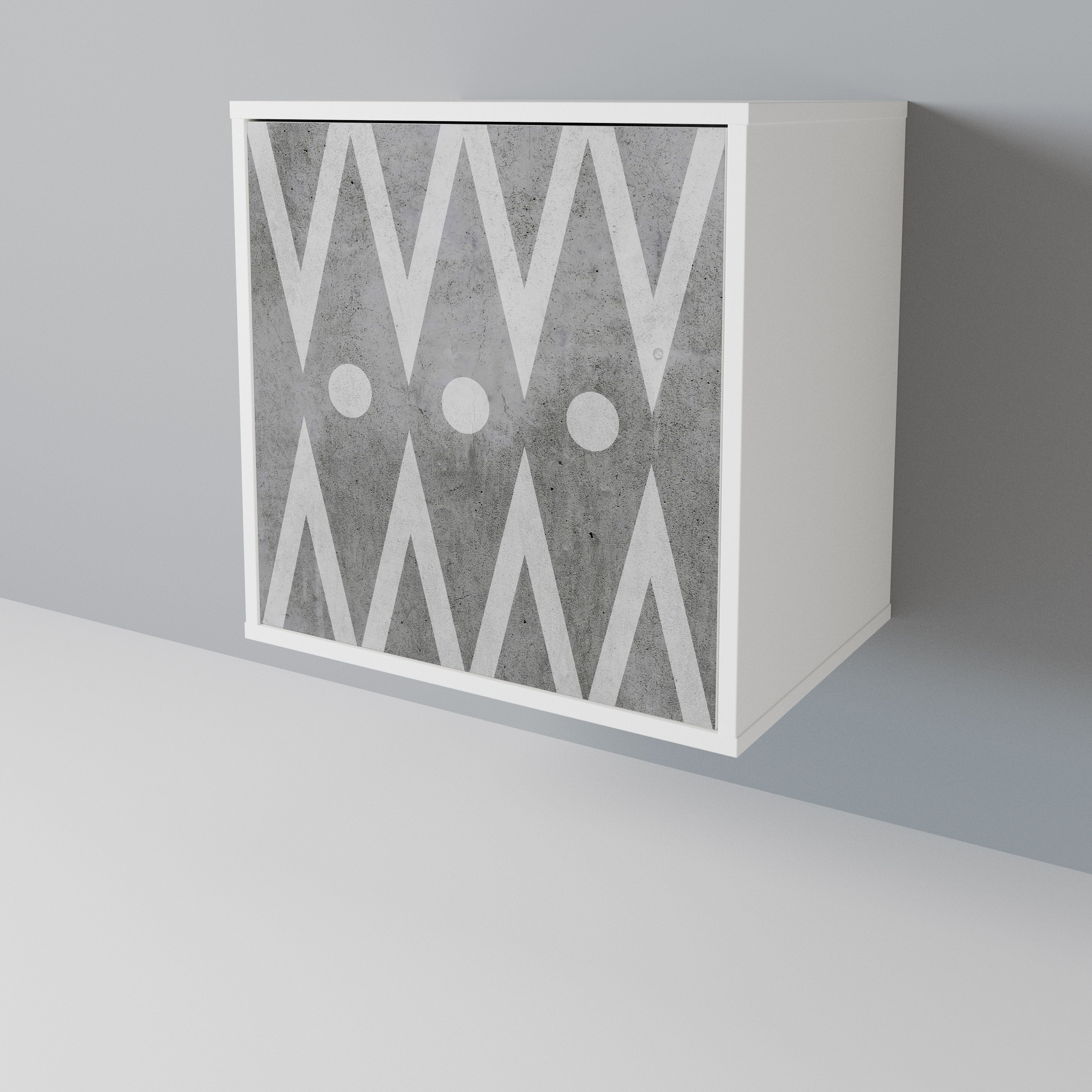 SHARP EDGES 1-Door Sideboard