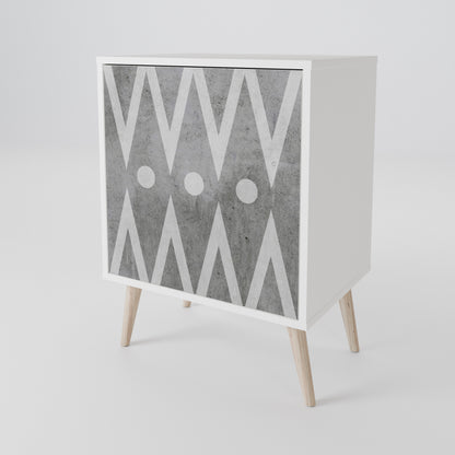 SHARP EDGES 1-Door Sideboard