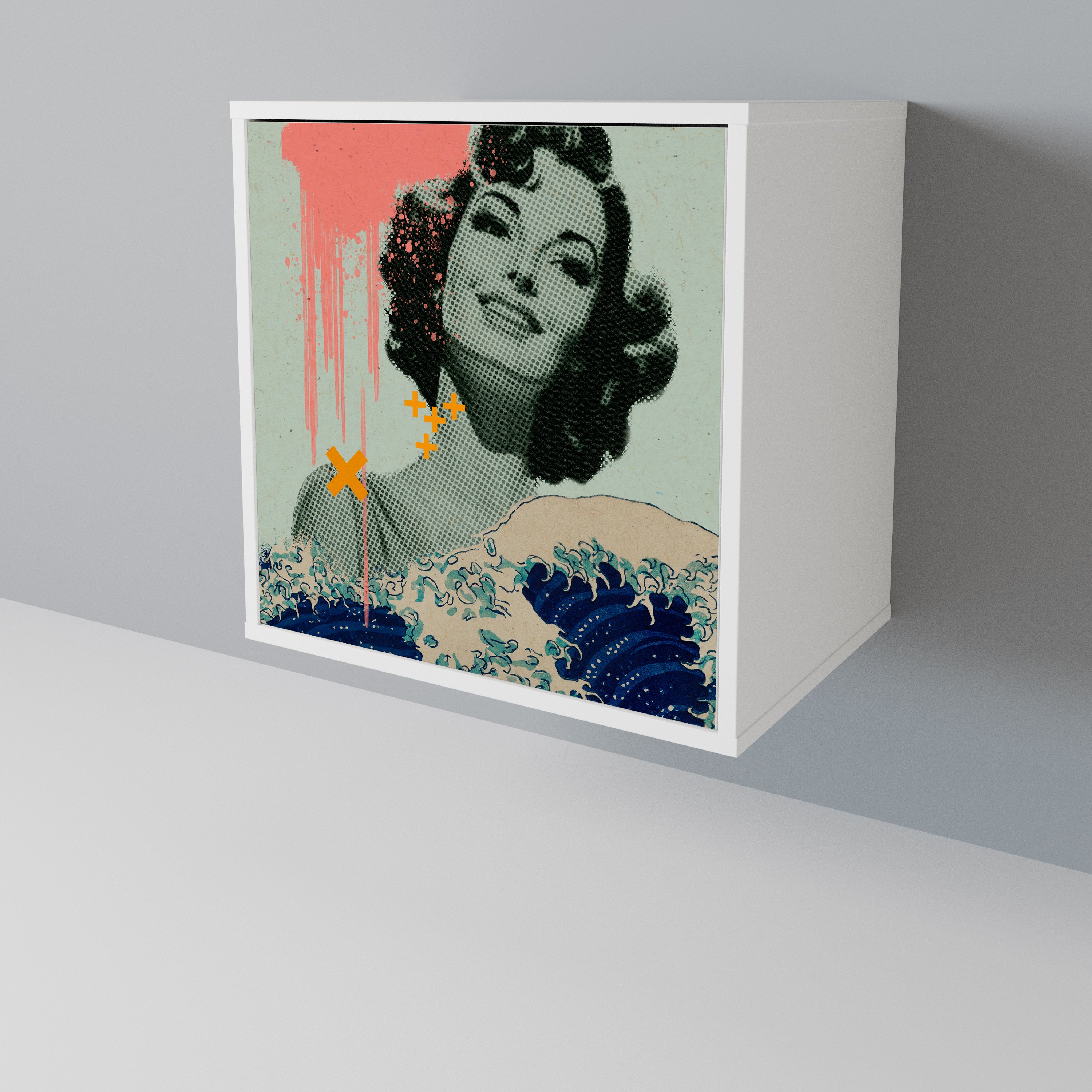 KANAGAWA BEAUTY 1-Door Sideboard