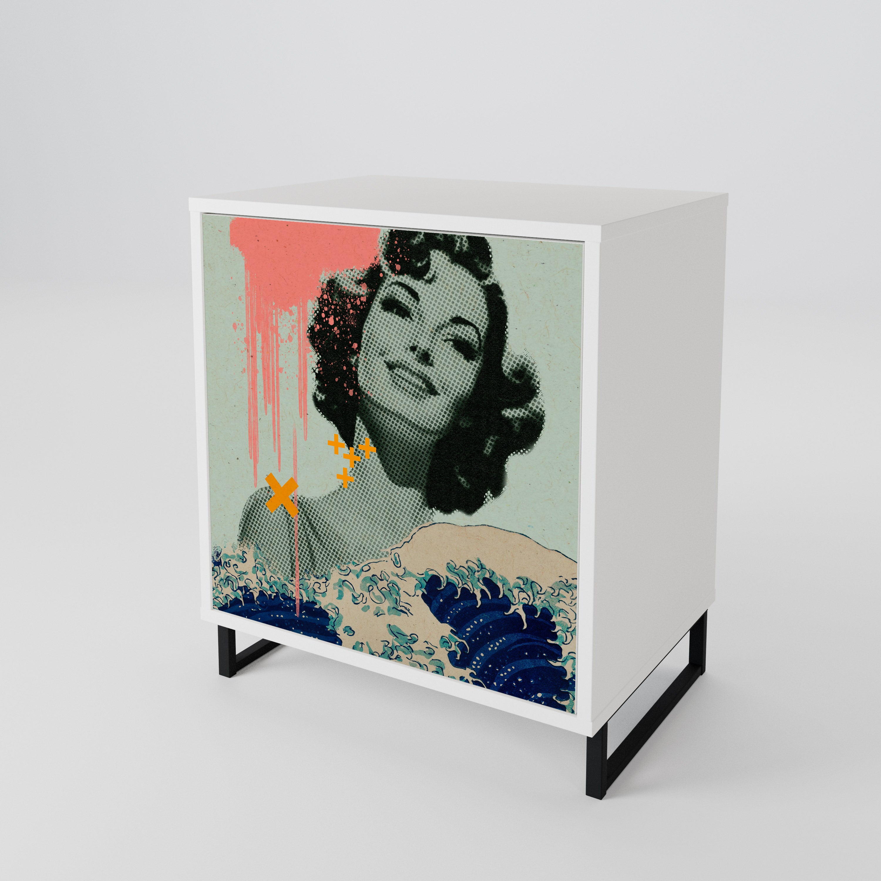 KANAGAWA BEAUTY 1-Door Sideboard