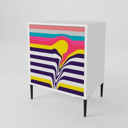 TONE COLLAPSE 1-Door Sideboard