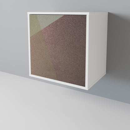 BEIGE GEOMETRY 1-Door Sideboard