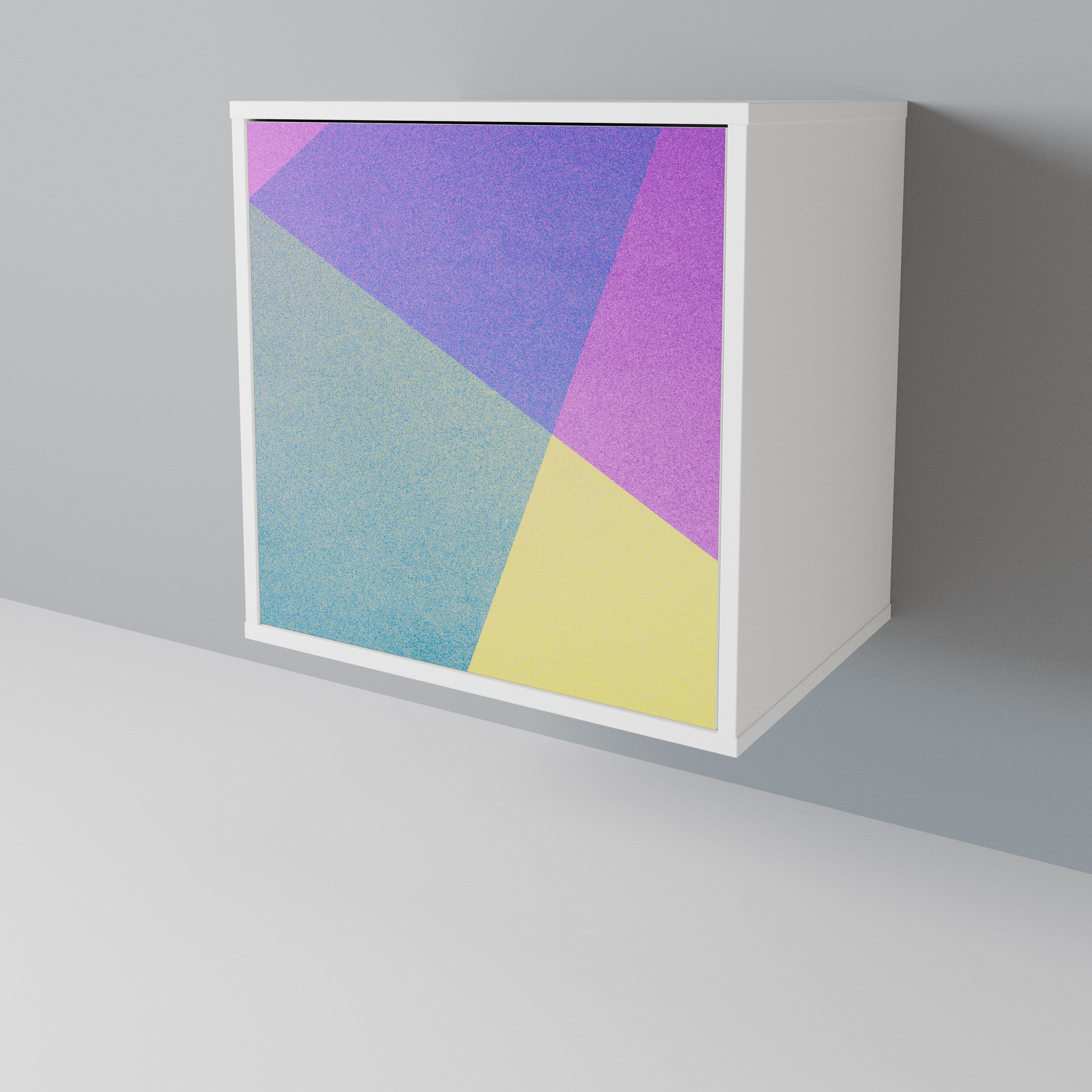 BRIGHT GEOMETRY 1-Door Sideboard