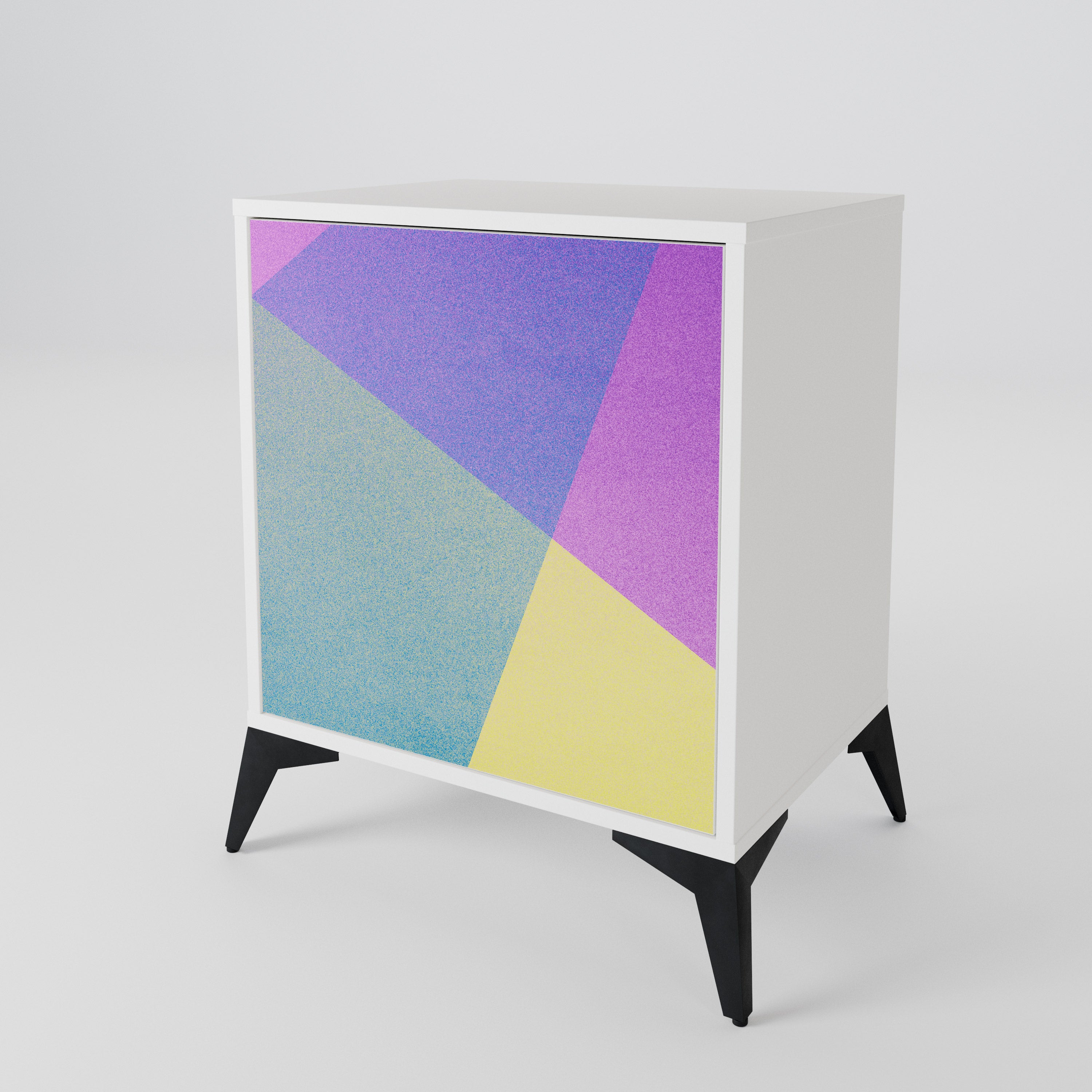 BRIGHT GEOMETRY 1-Door Sideboard