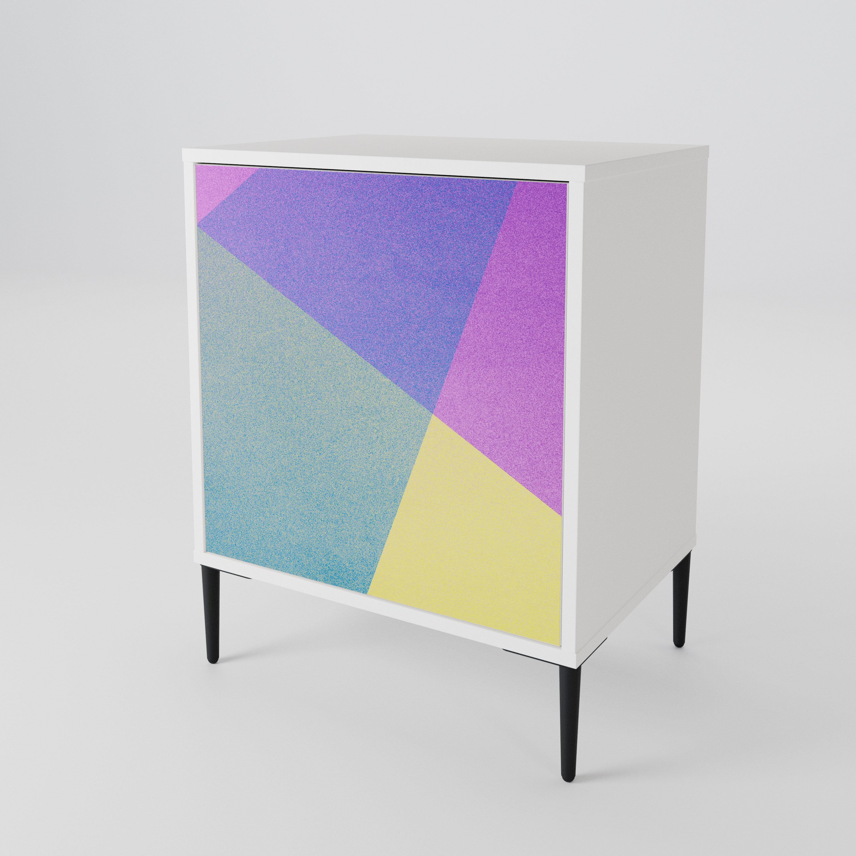 BRIGHT GEOMETRY 1-Door Sideboard