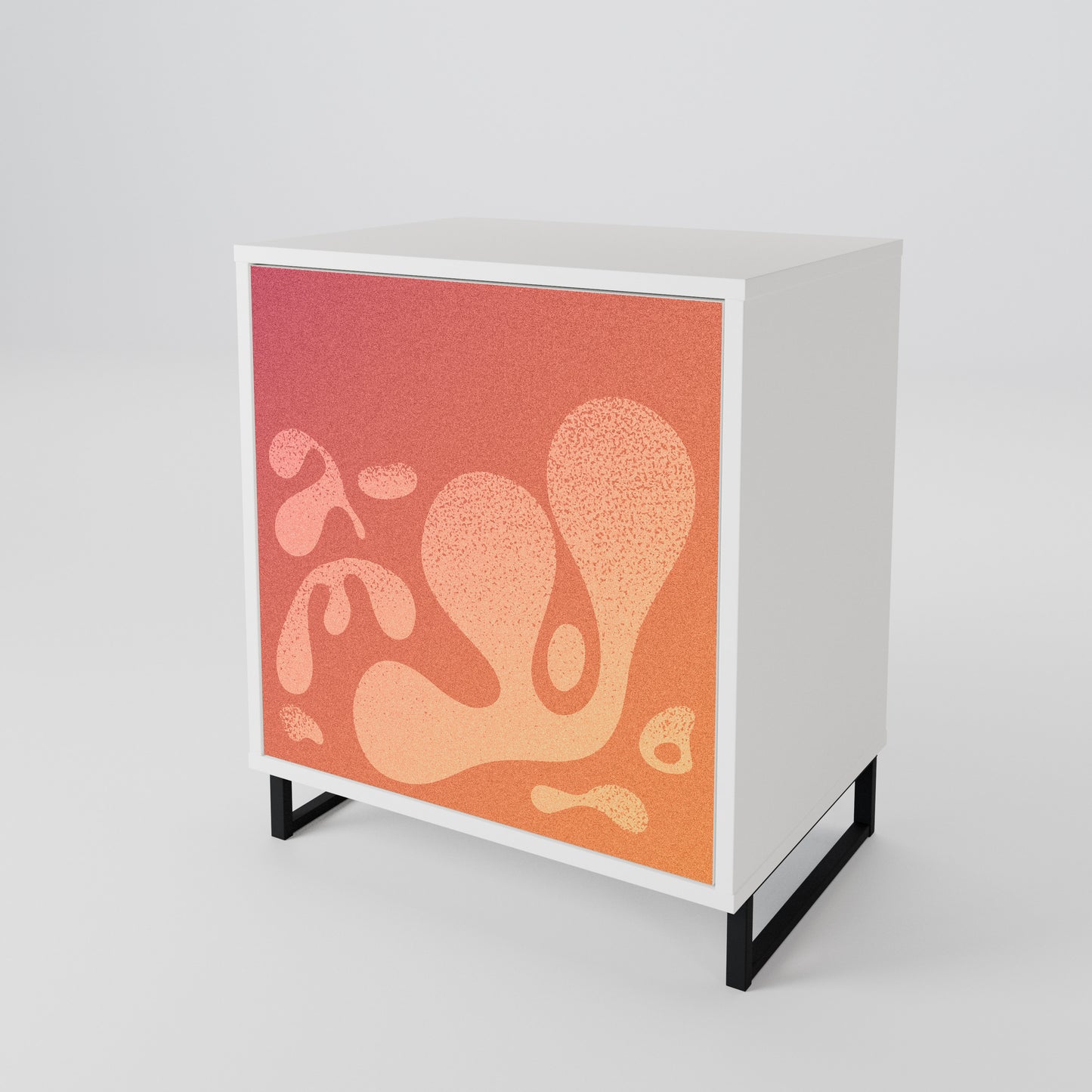 IRREGULAR PINK 1-Door Sideboard
