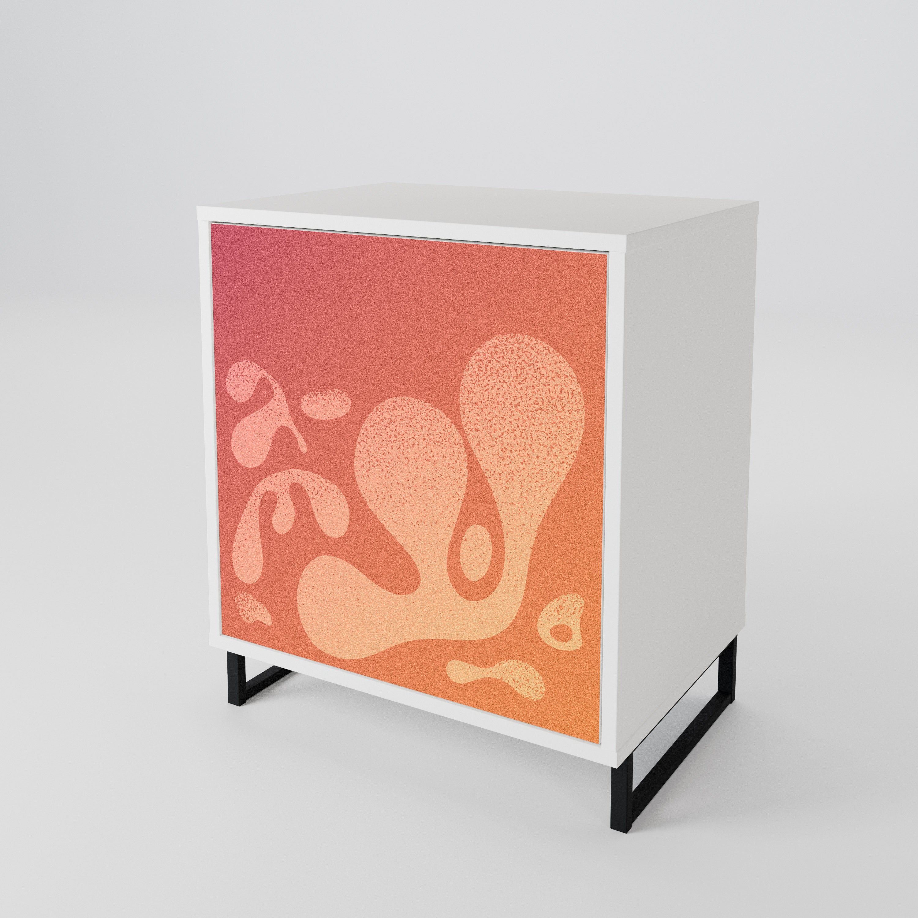IRREGULAR PINK 1-Door Sideboard