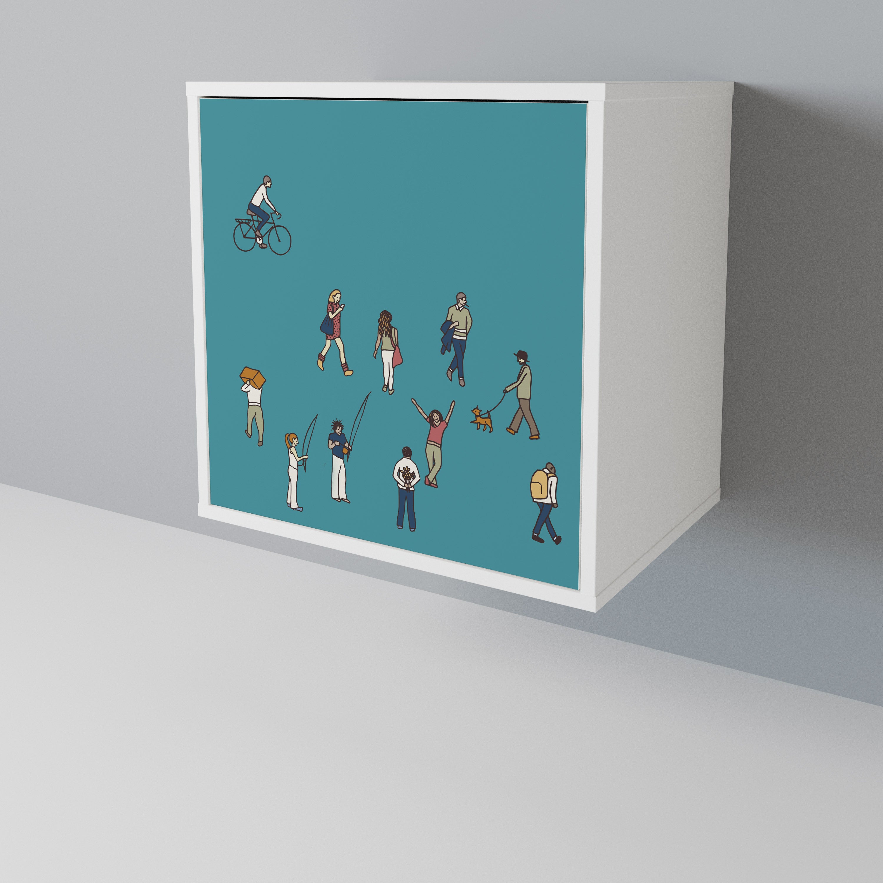 COLLECTIVE STREAM 1-Door Sideboard