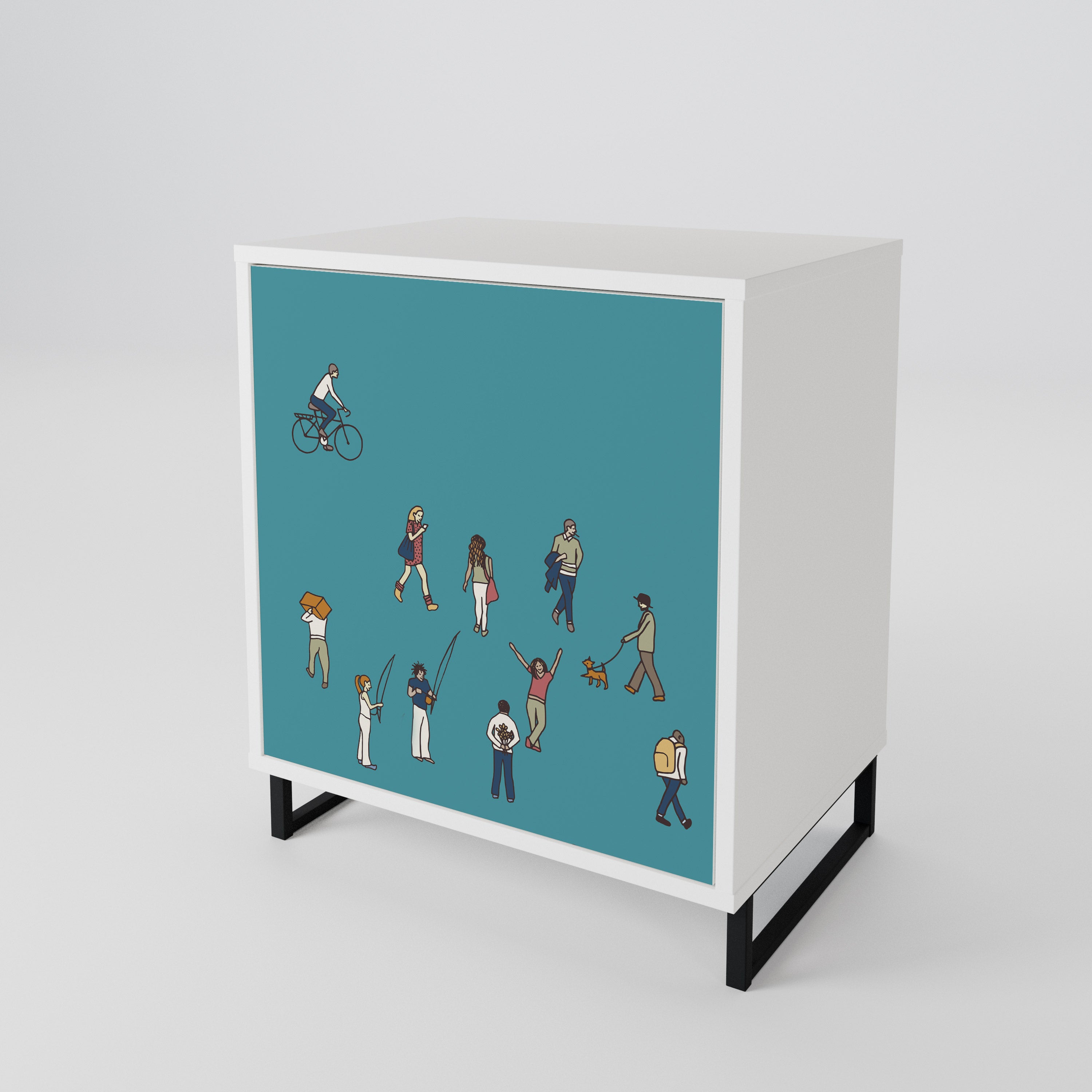COLLECTIVE STREAM 1-Door Sideboard