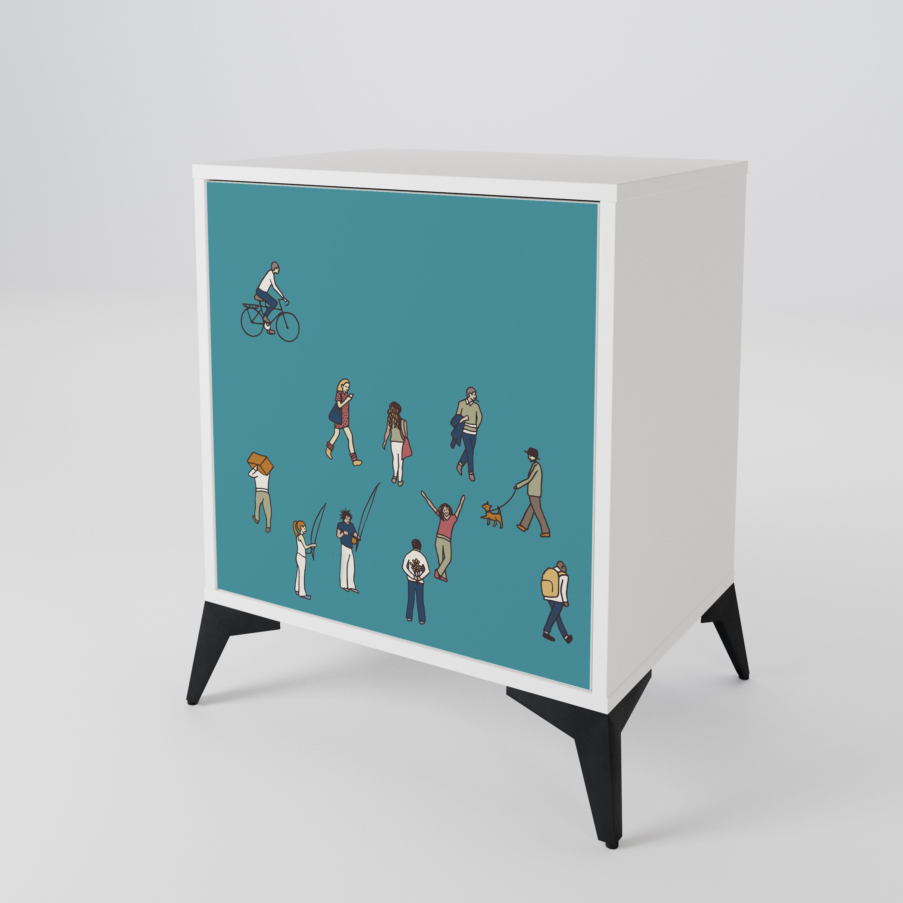 COLLECTIVE STREAM 1-Door Sideboard