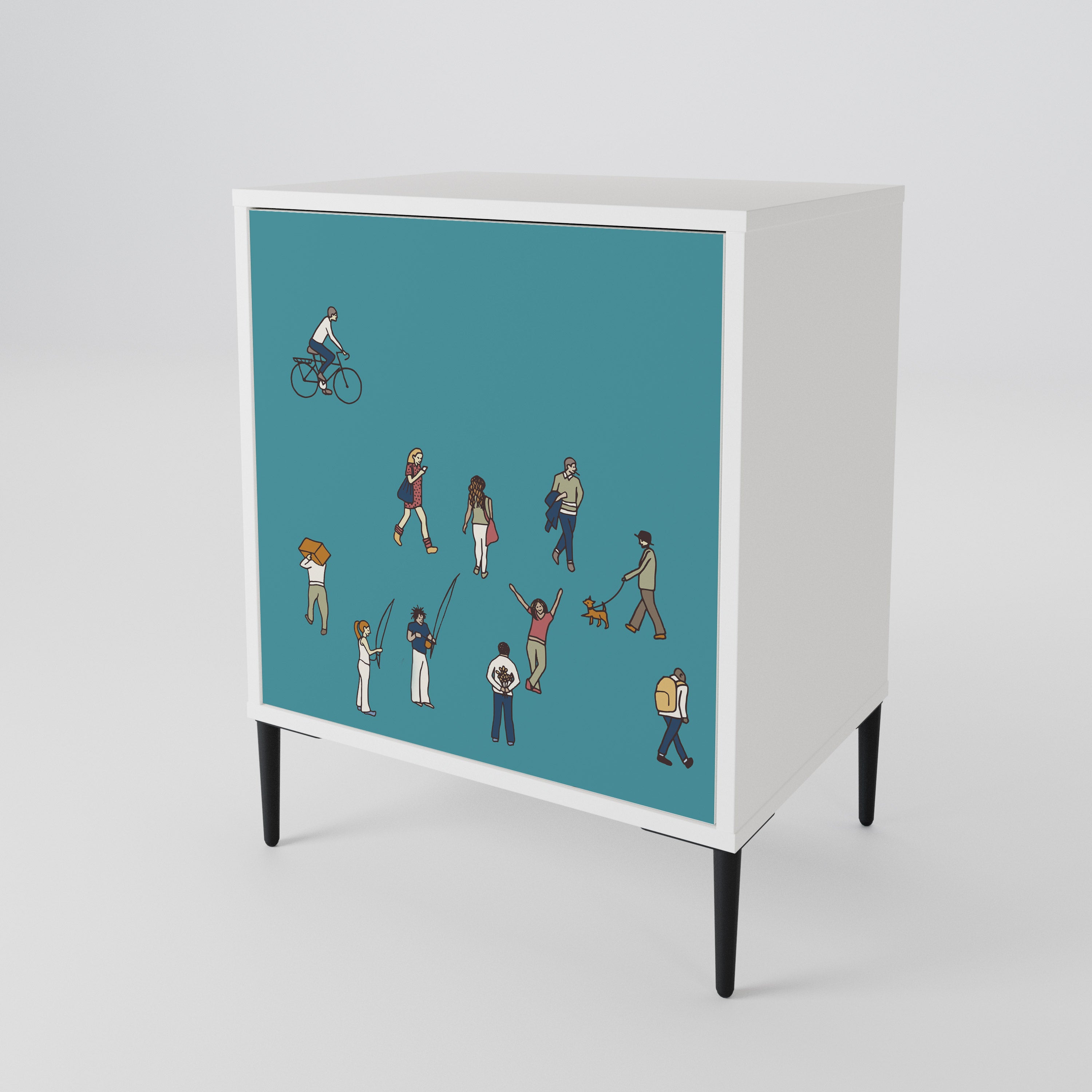 COLLECTIVE STREAM 1-Door Sideboard