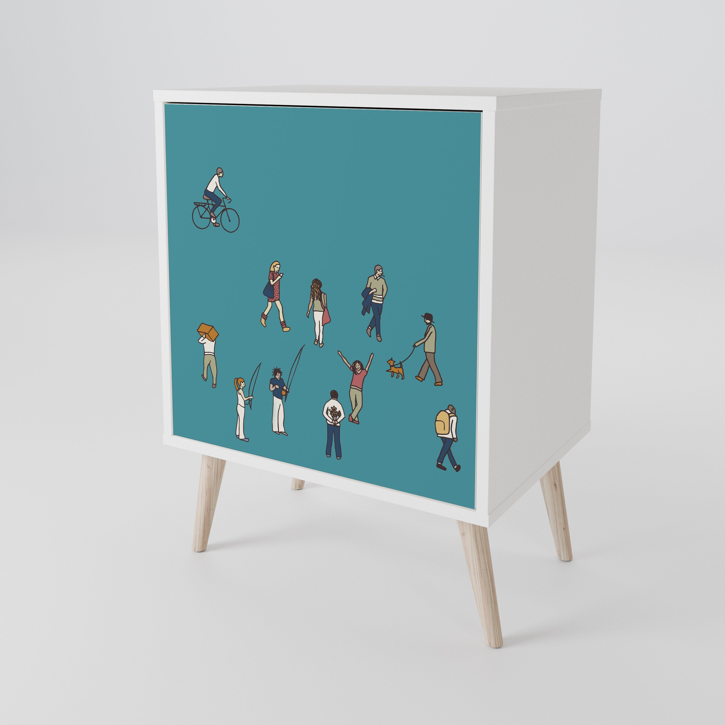 COLLECTIVE STREAM 1-Door Sideboard