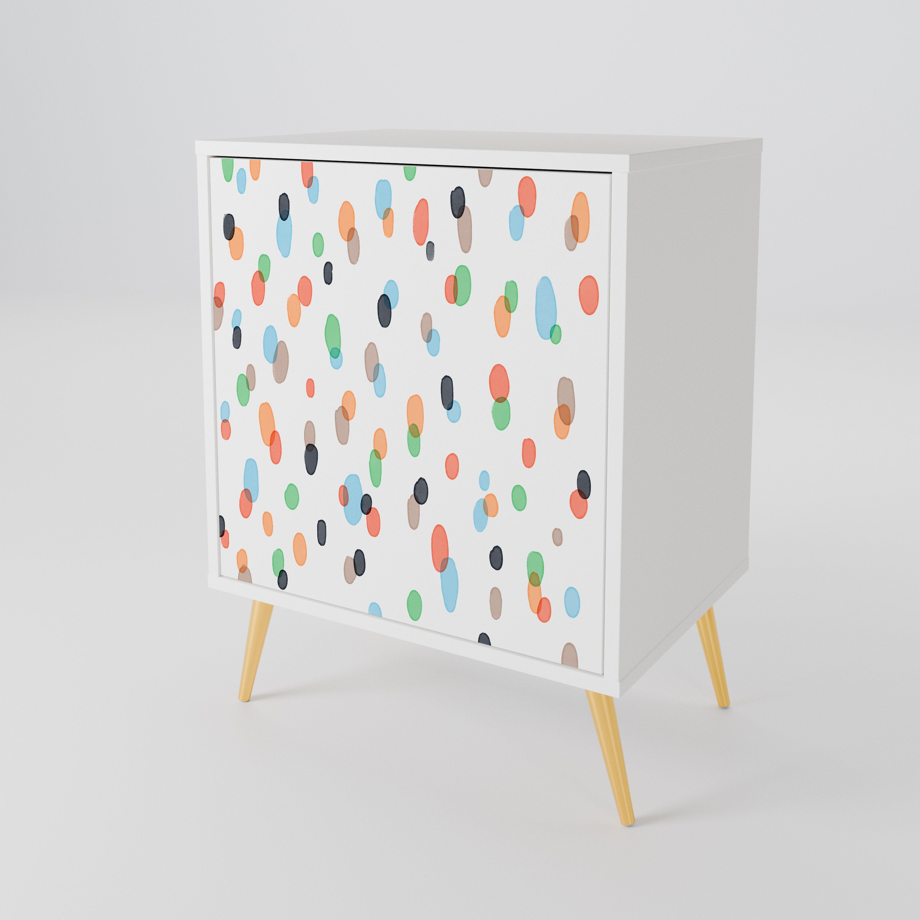ENERGETIC SPOTS 1-Door Sideboard