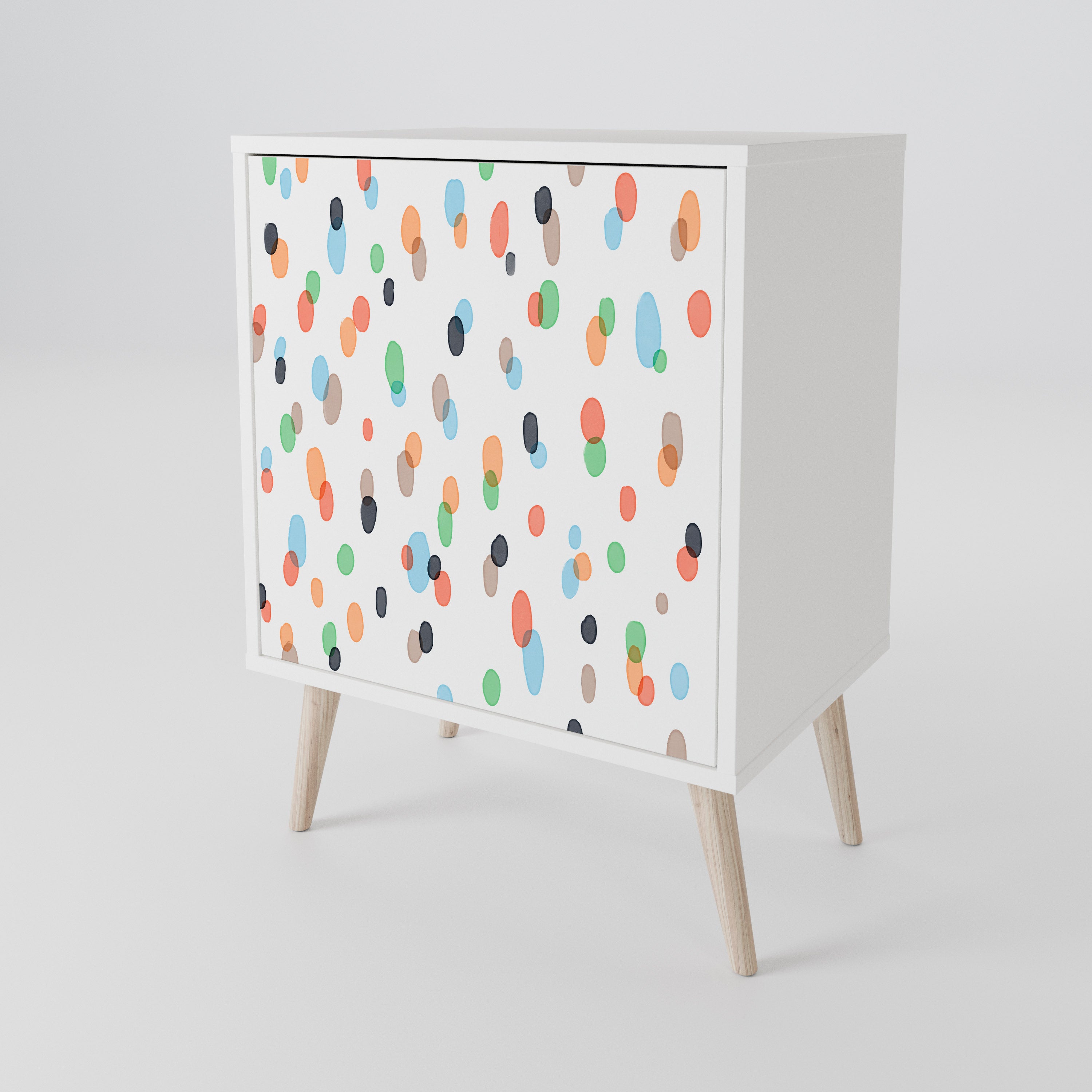 ENERGETIC SPOTS 1-Door Sideboard