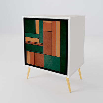 EARTHY FIGURES 1-Door Sideboard