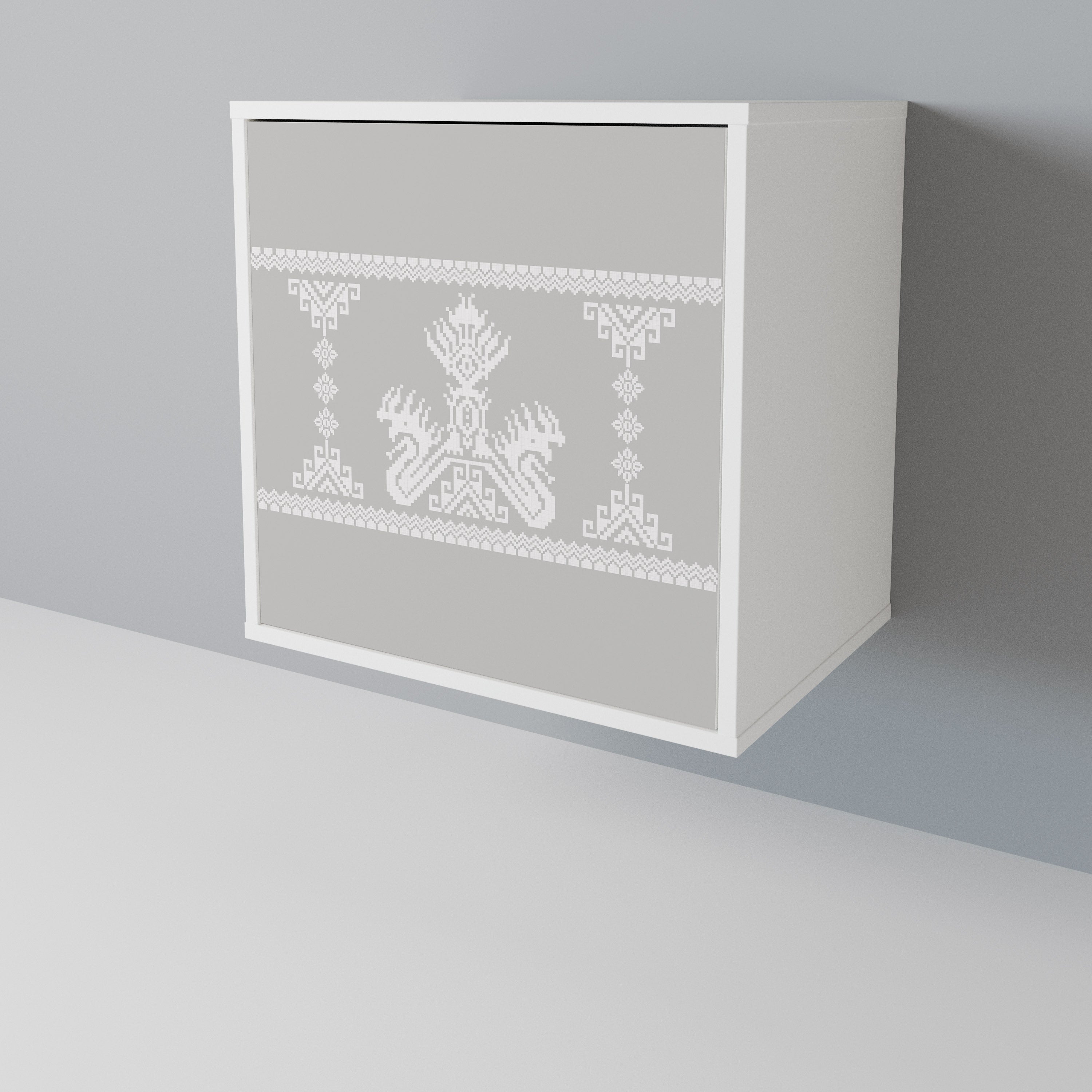 THAI GRAY 1-Door Sideboard