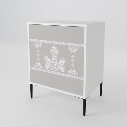 THAI GRAY 1-Door Sideboard