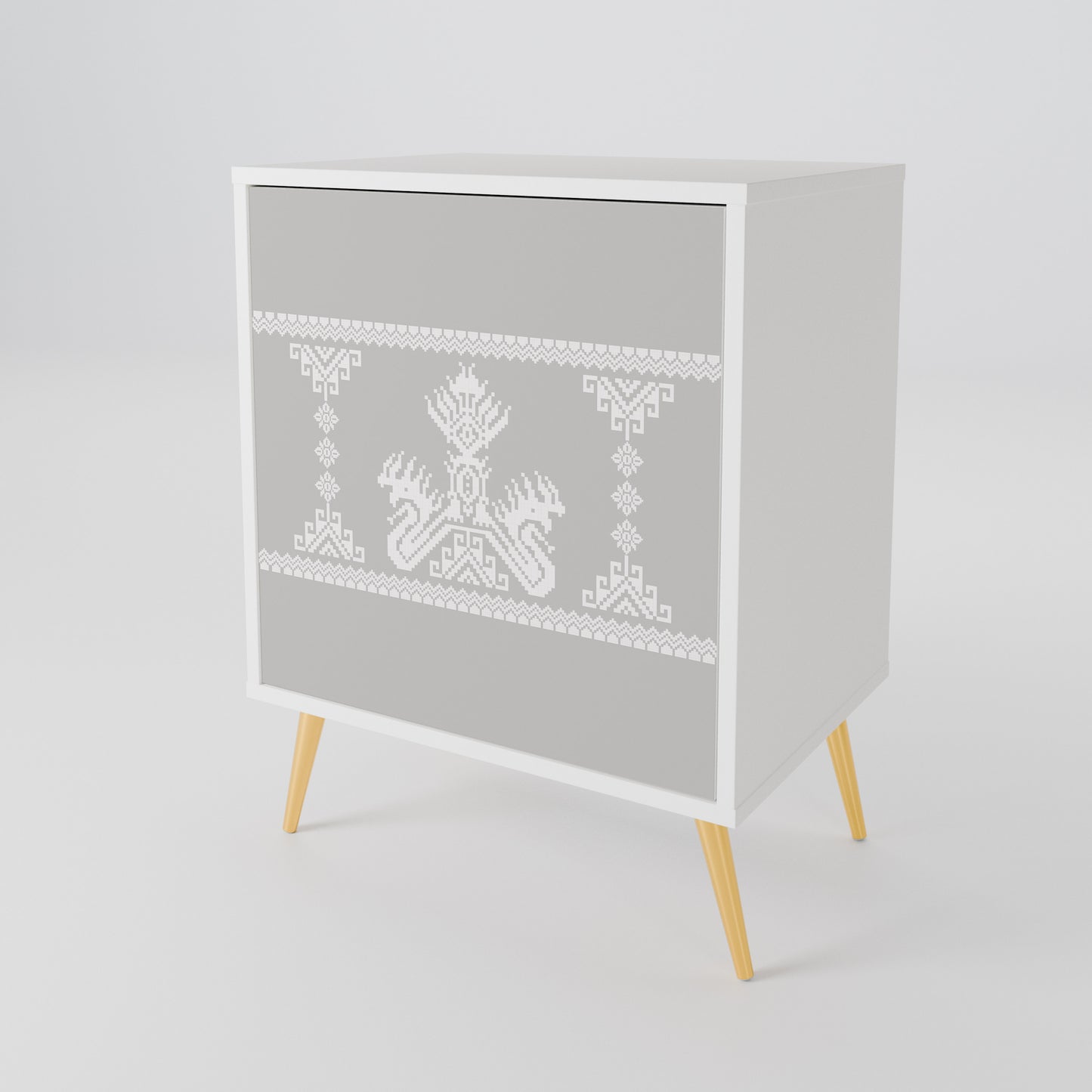 THAI GRAY 1-Door Sideboard