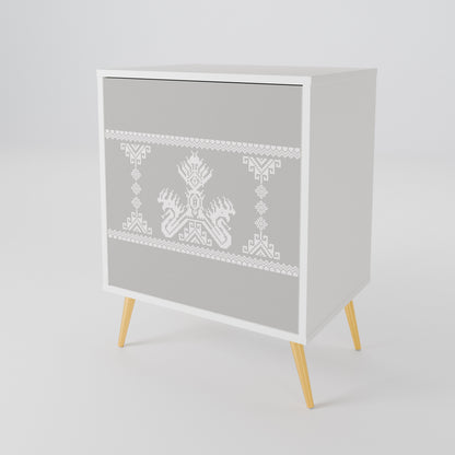 THAI GRAY 1-Door Sideboard