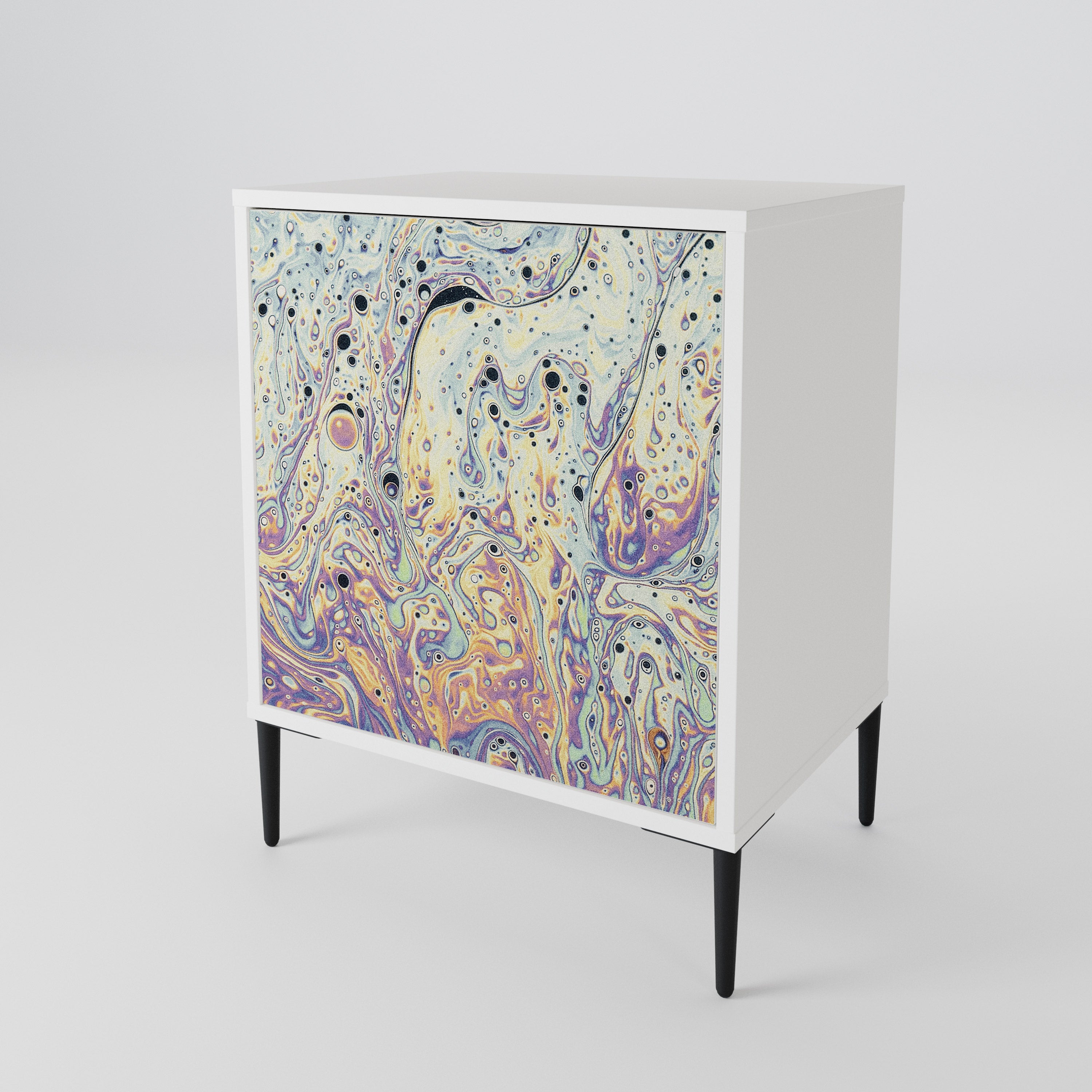MOSAIC OF COLORS 1-Door Sideboard