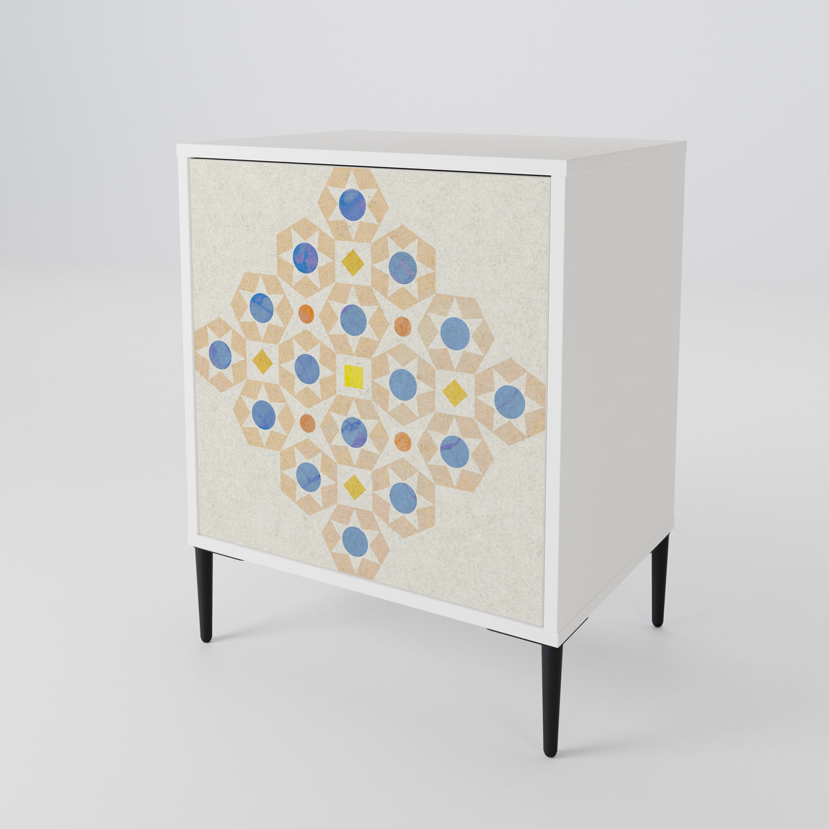 PATTERNED PRISM 1-Door Sideboard